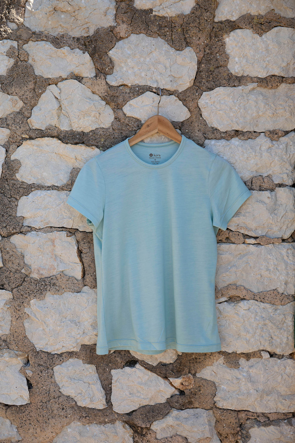 Women’s Halo Short Sleeve Crew - Glacier Blue