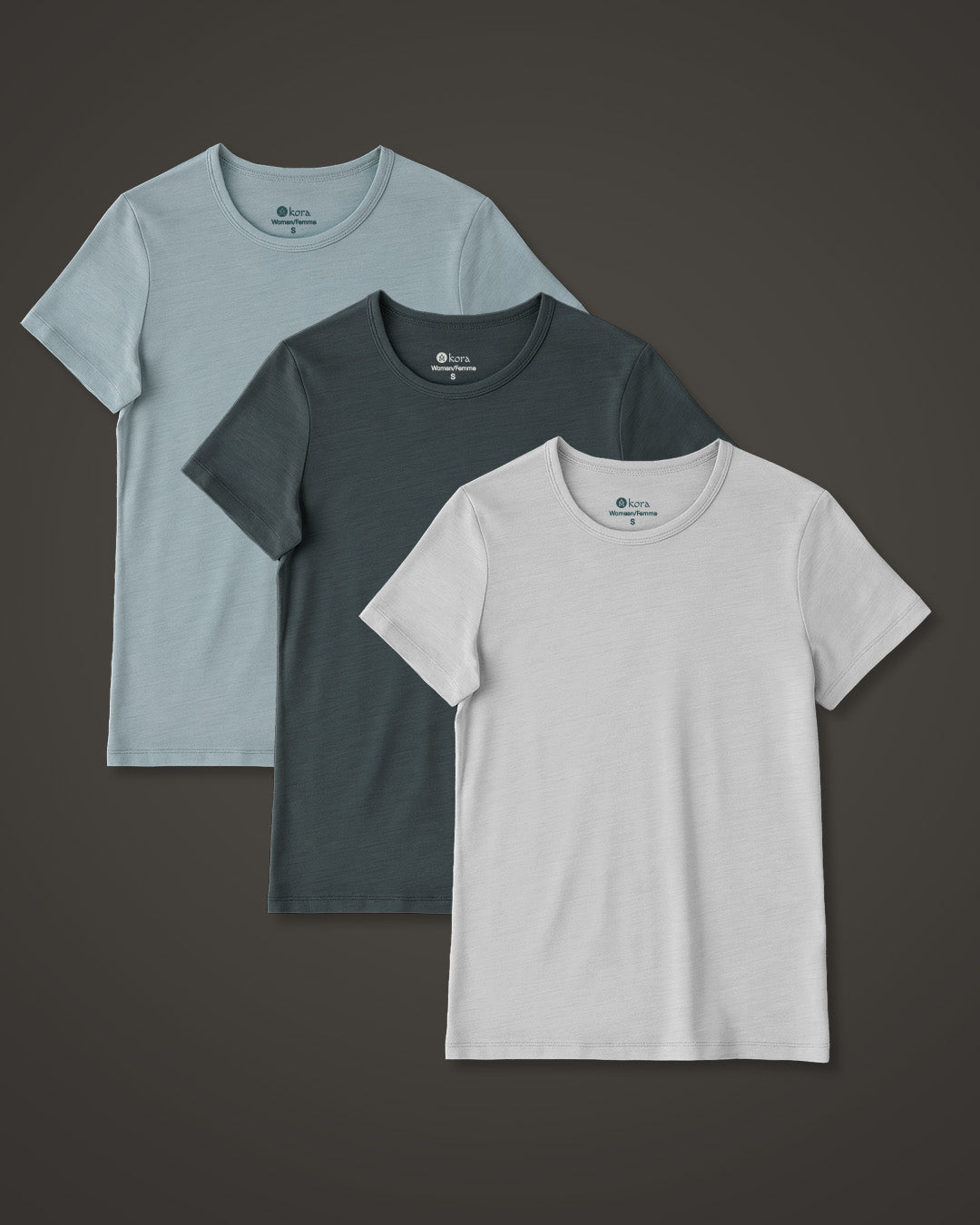 Women’s Halo Short Sleeve Crew - 3 pack