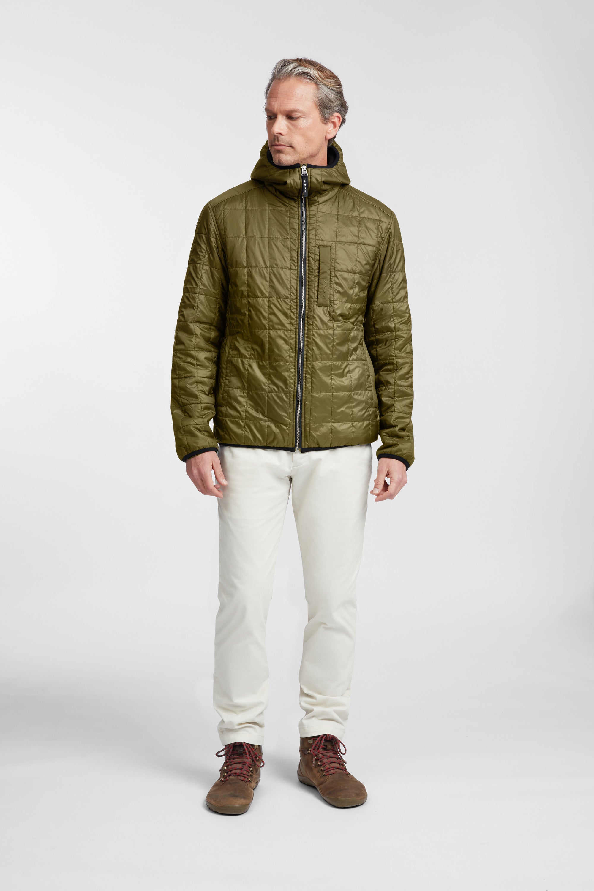 Men's Haven Hooded Jacket - Field Green
