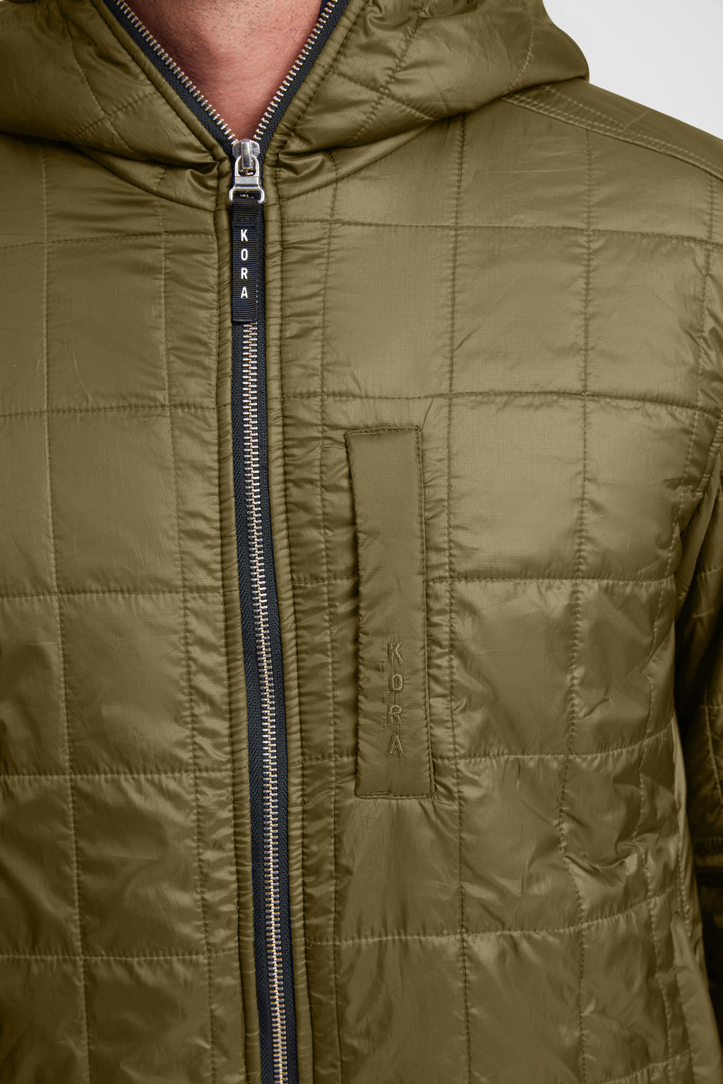 Men's Haven Hooded Jacket - Field Green
