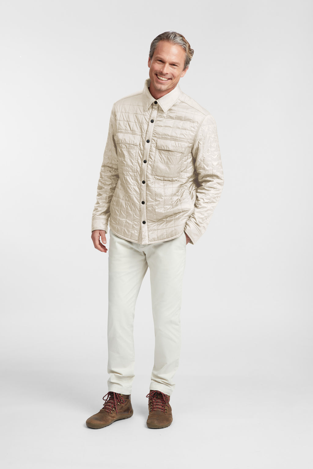 Men's Haven Shirt Jacket - Bone