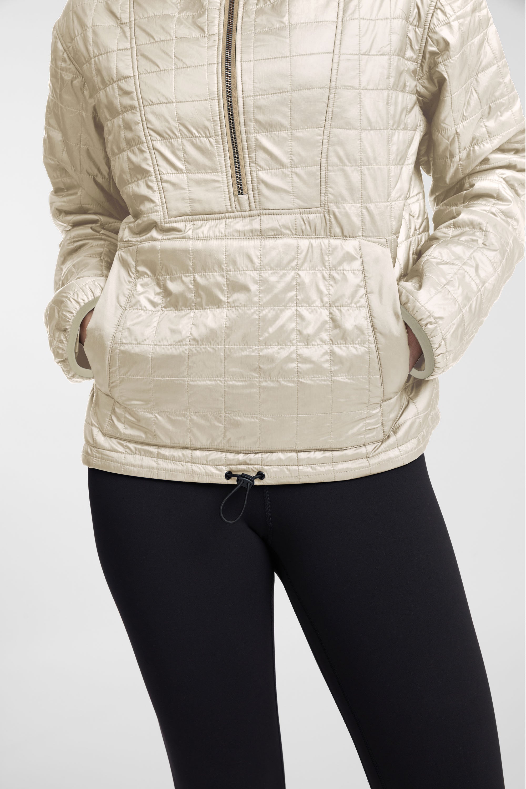 Women's Pull Over Haven Hooded Jacket - Bone