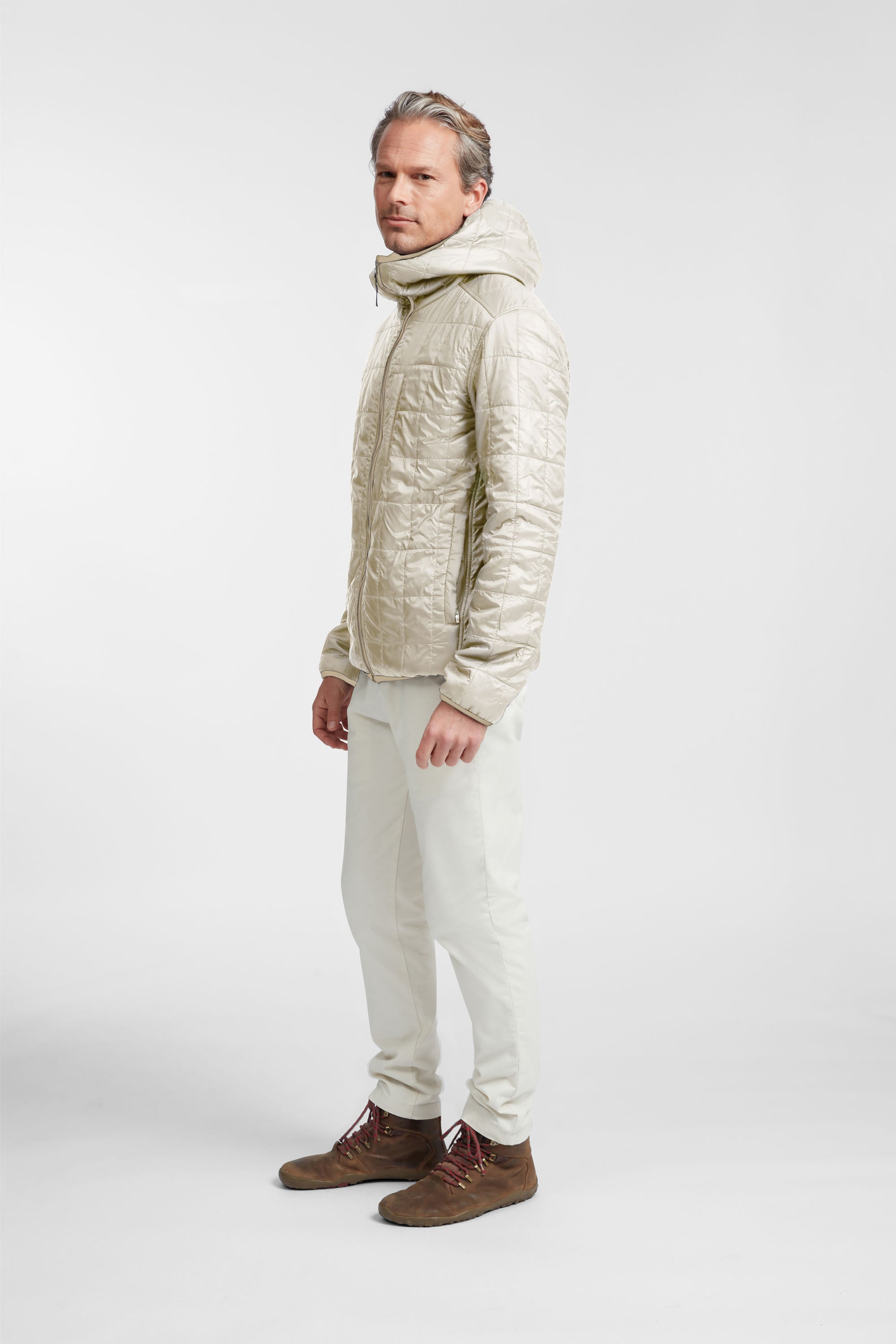 Men's Haven Hooded Jacket - Bone