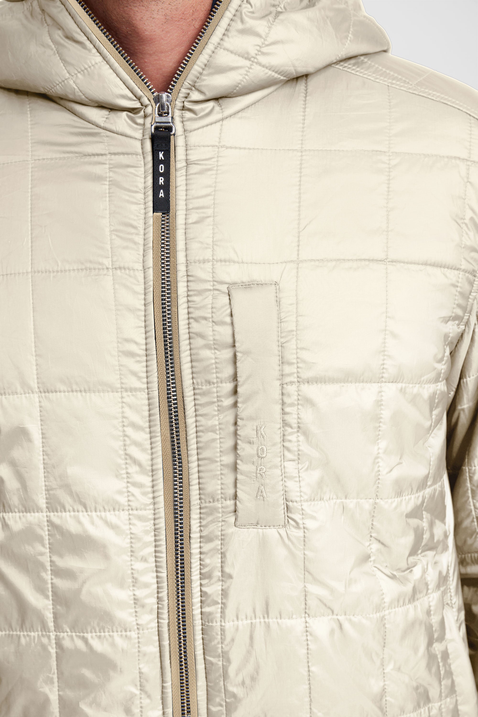 Men's Haven Hooded Jacket - Bone