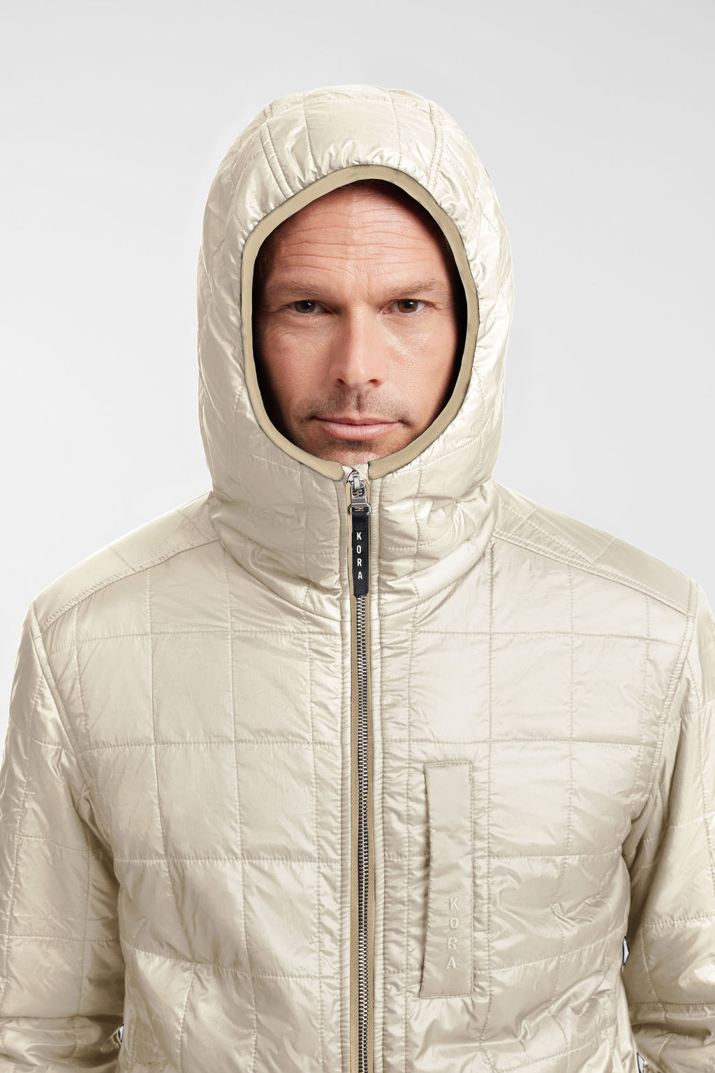 Men's Haven Hooded Jacket - Bone