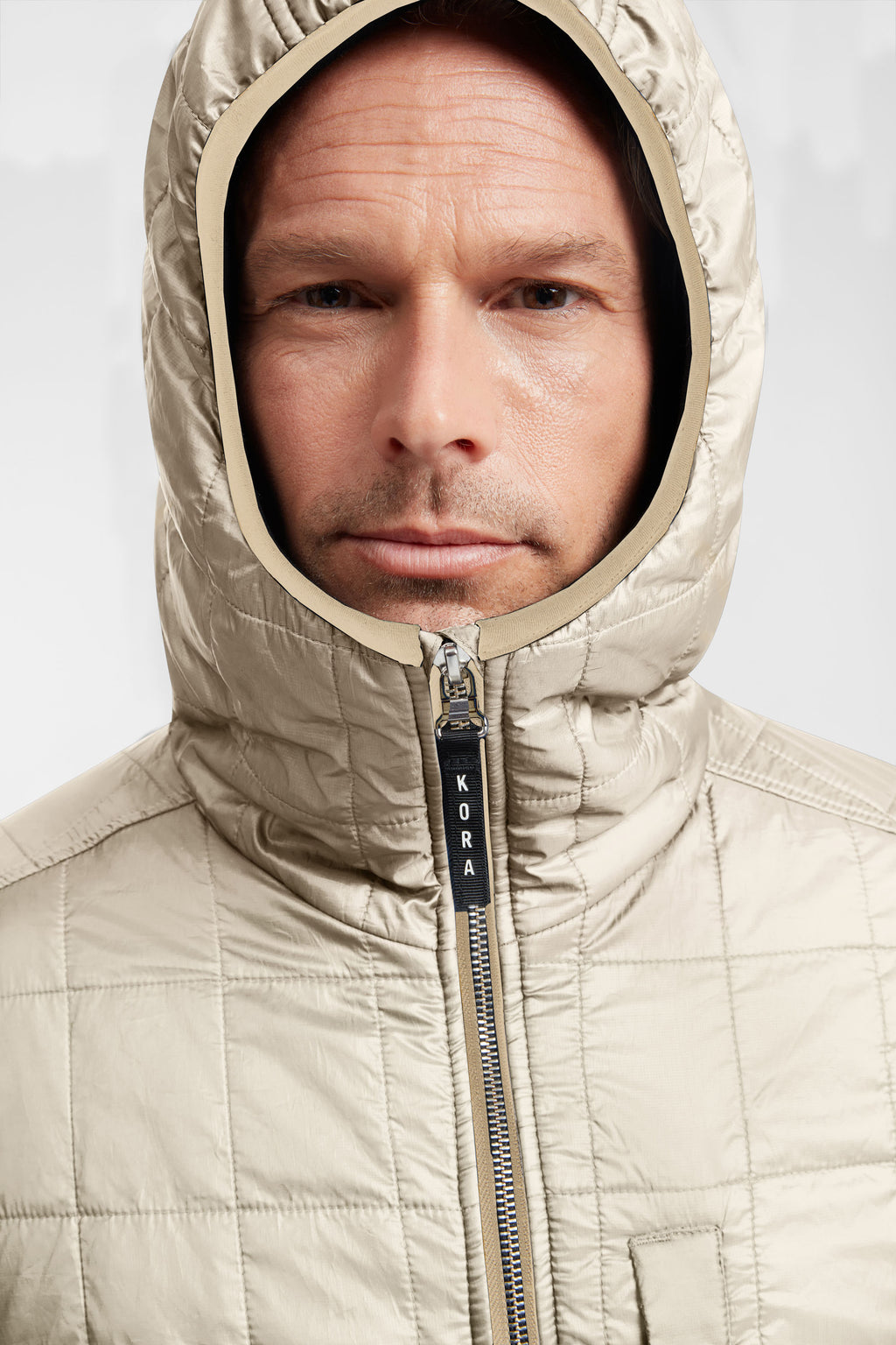 Men's Haven Hooded Jacket - Bone