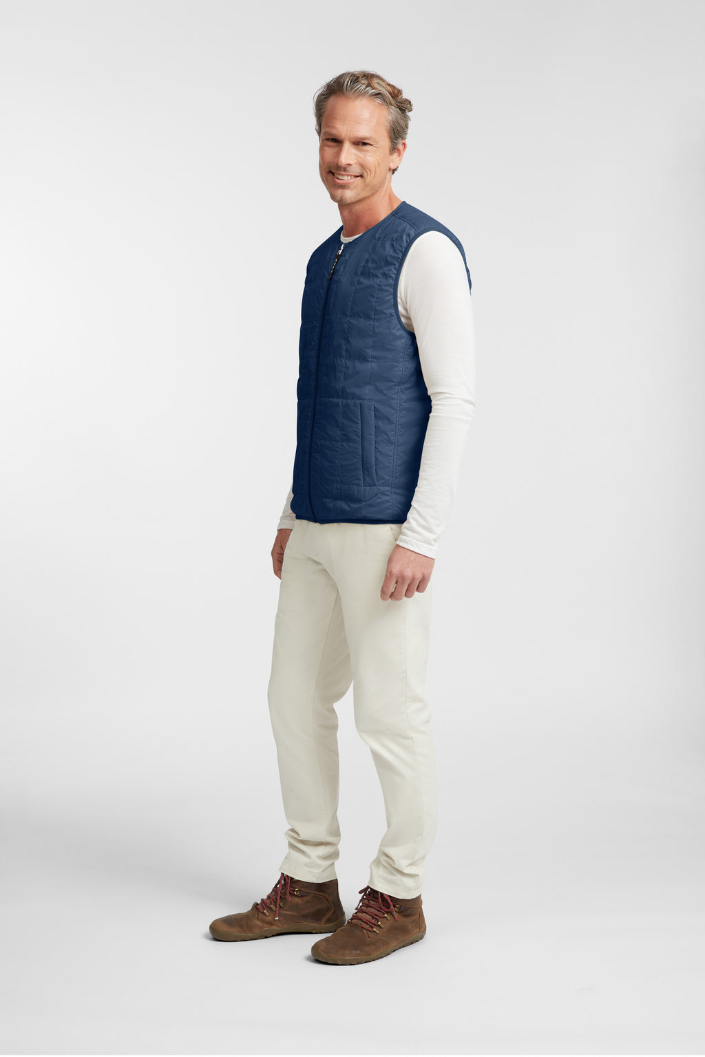 Men's Sleeveless Vest - Midnight Blue