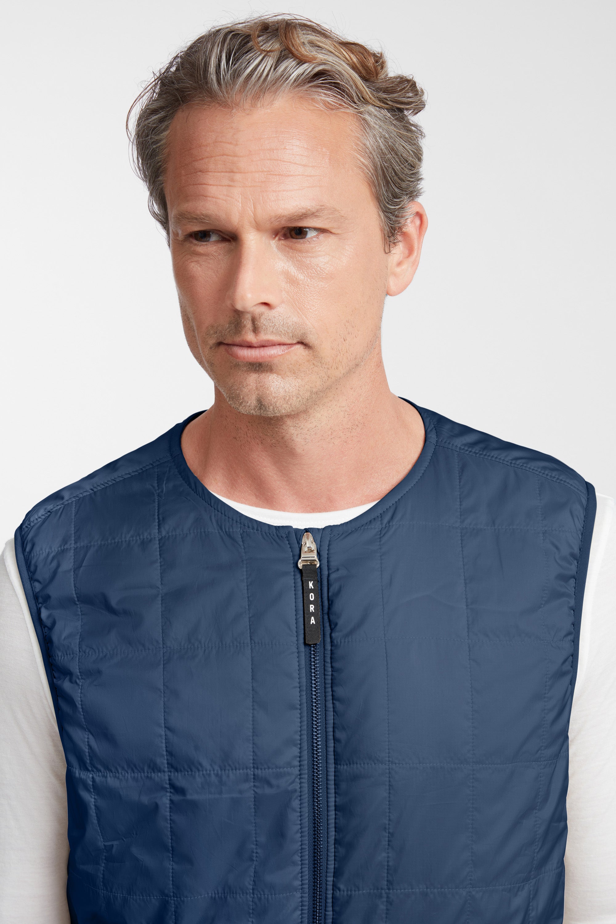 Men's Sleeveless Vest - Midnight Blue