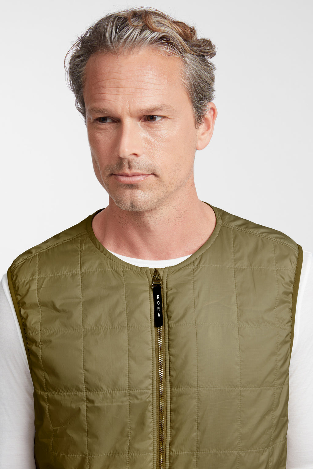 Men's Haven Sleeveless Vest - Field Green