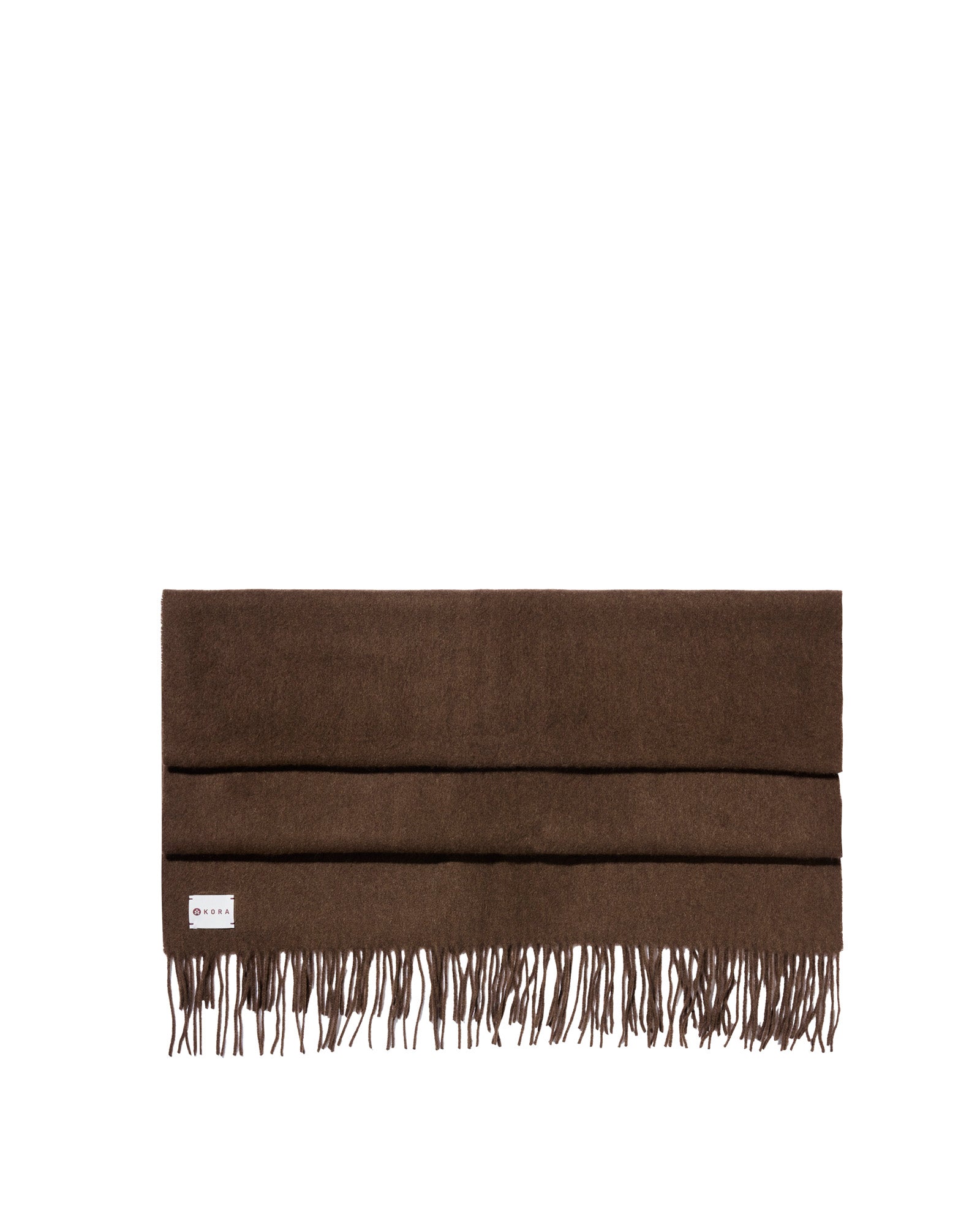 100% Yak Wool Wrap - Dark Brown
