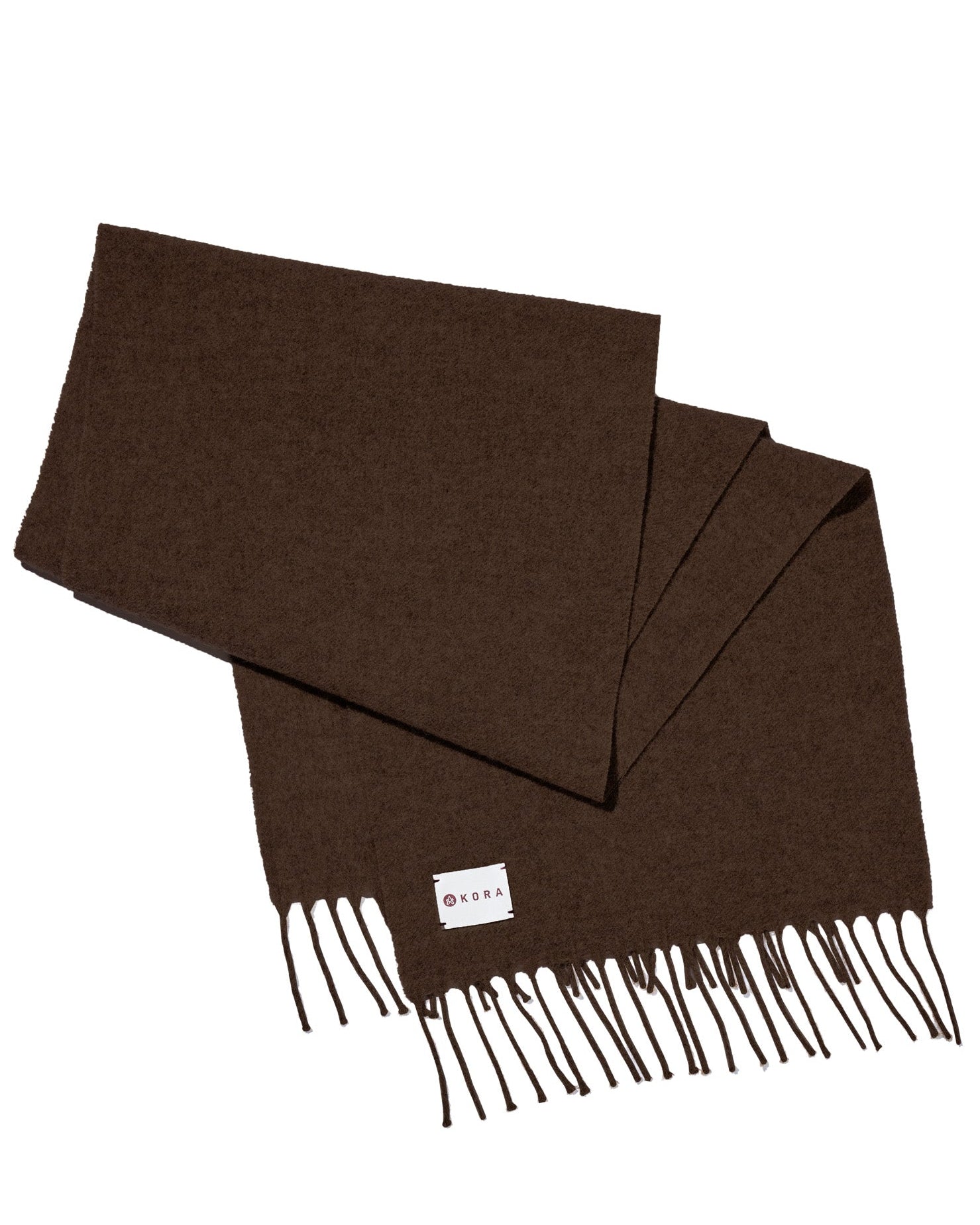 100% Yak Wool Wrap - Dark Brown