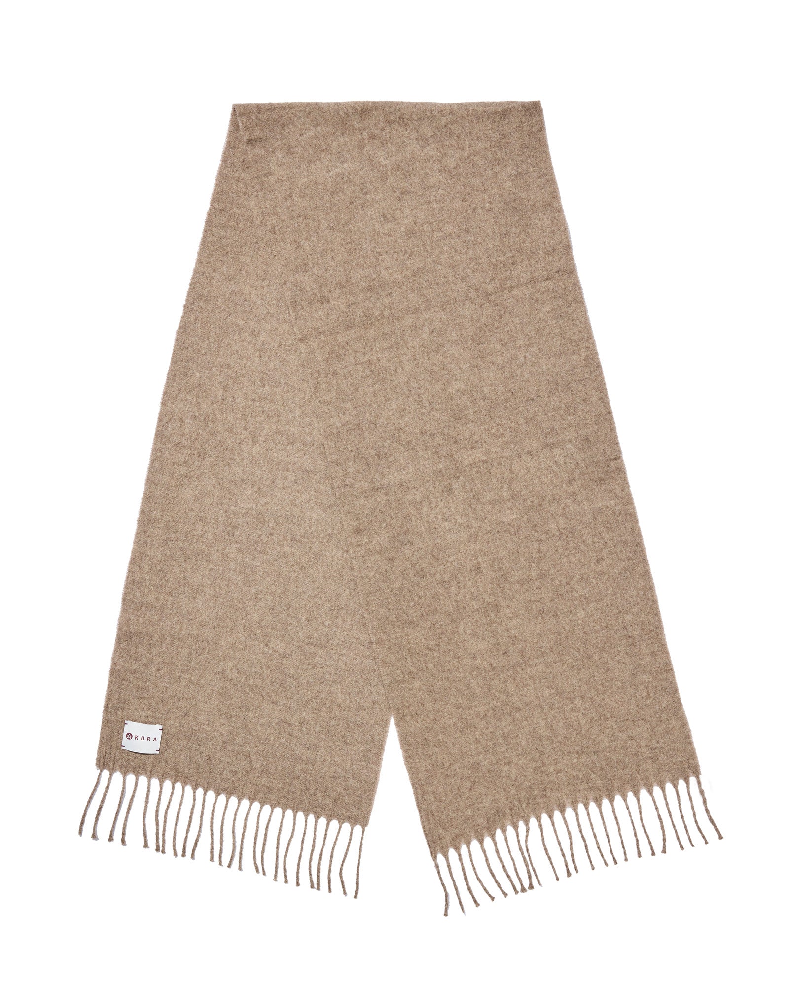 100% Yak Wool Wrap - Stone