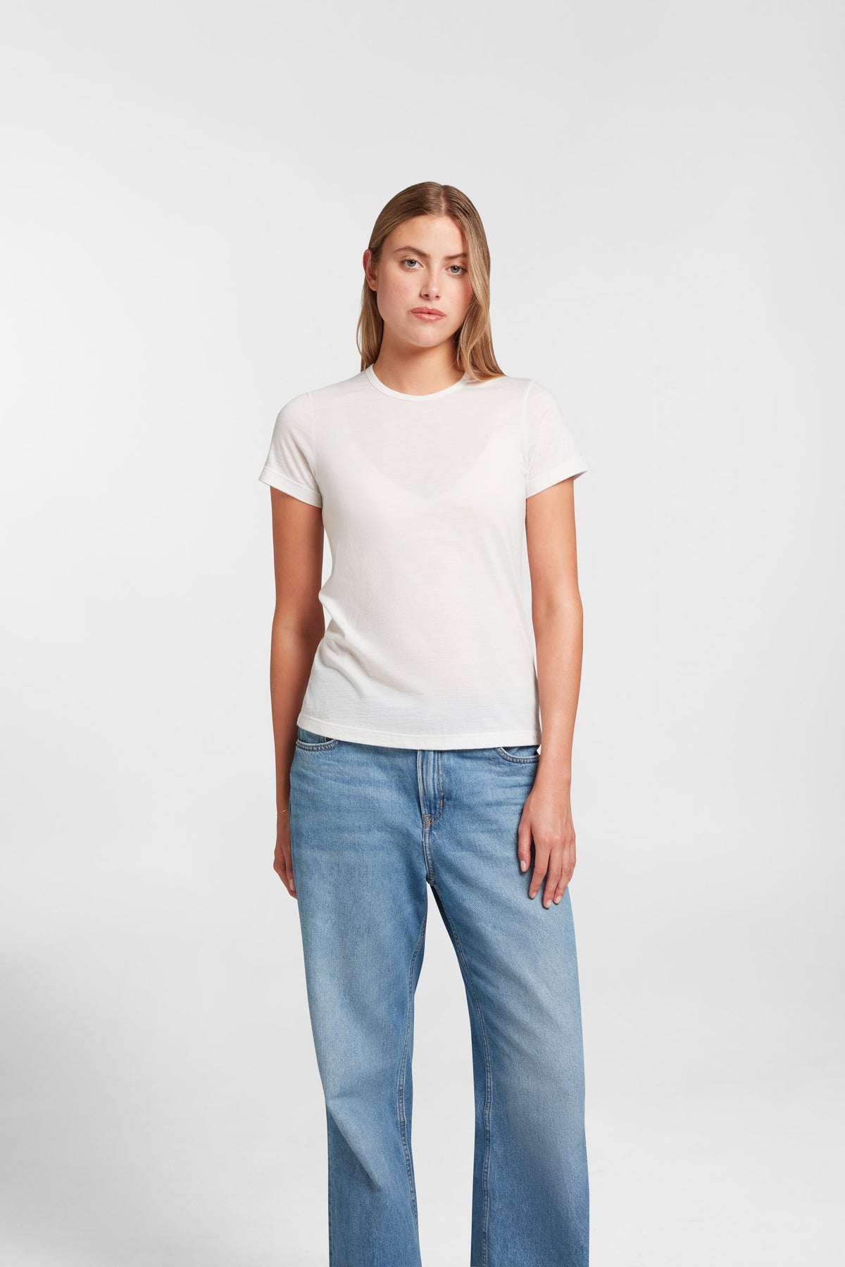 Women's Halo Short Sleeve Crew - Summit White