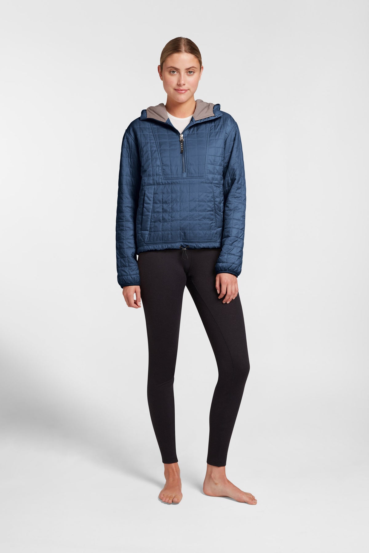 Women's Pull Over Haven Hooded Jacket - Midnight Blue