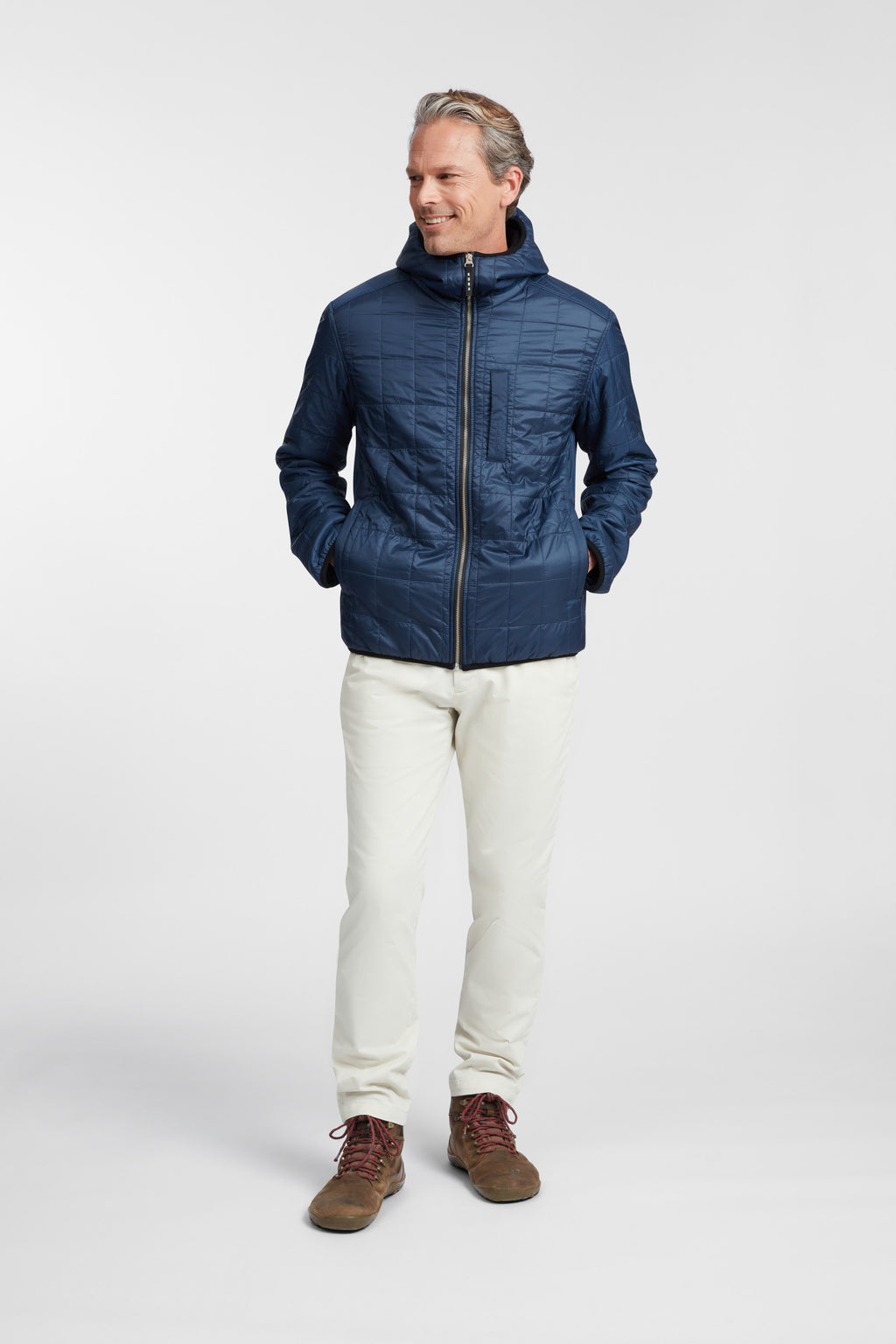 Men's Haven Hooded Jacket - Midnight Blue