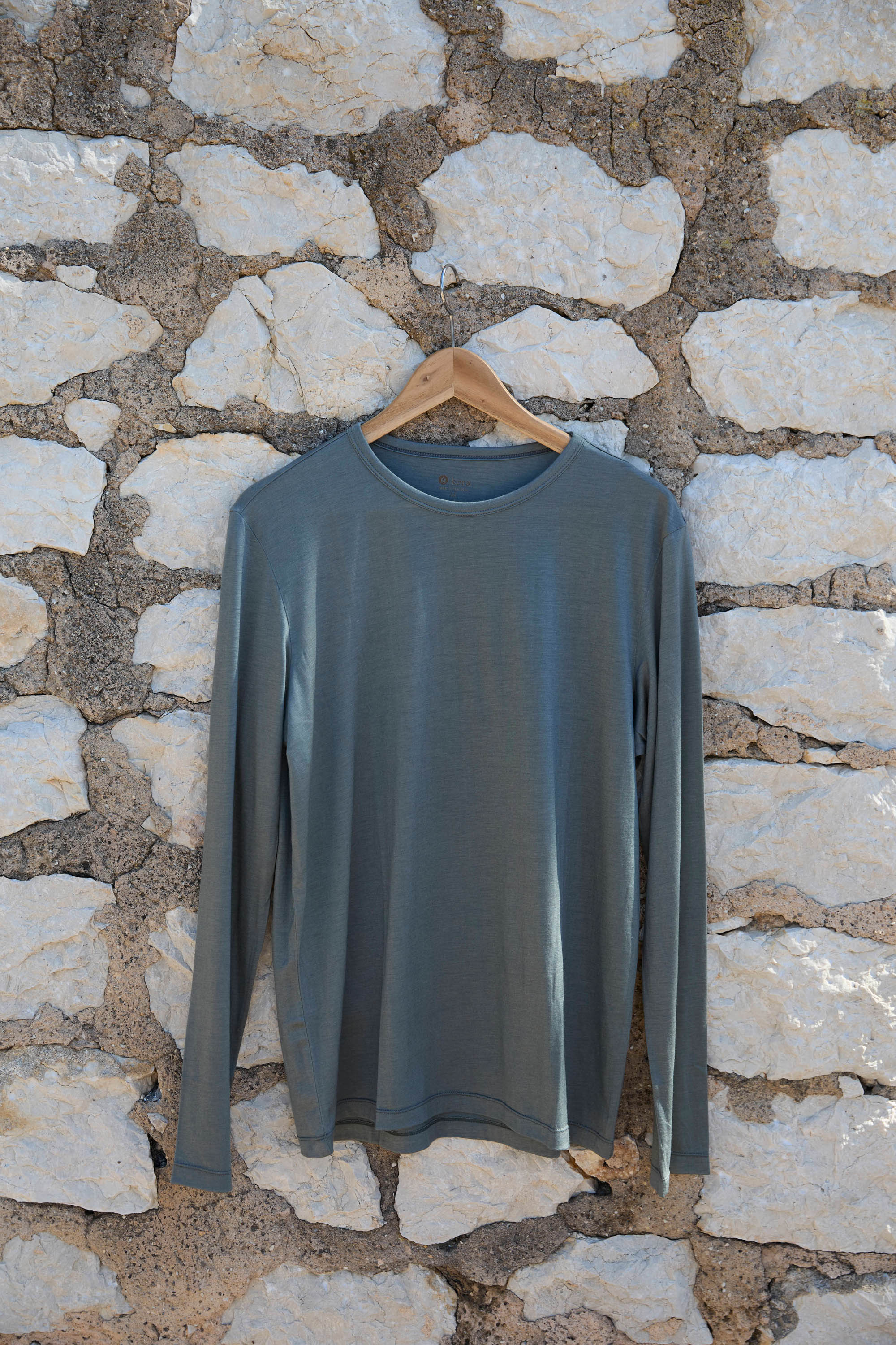 Men’s Halo Long Sleeve Crew - Riverstone