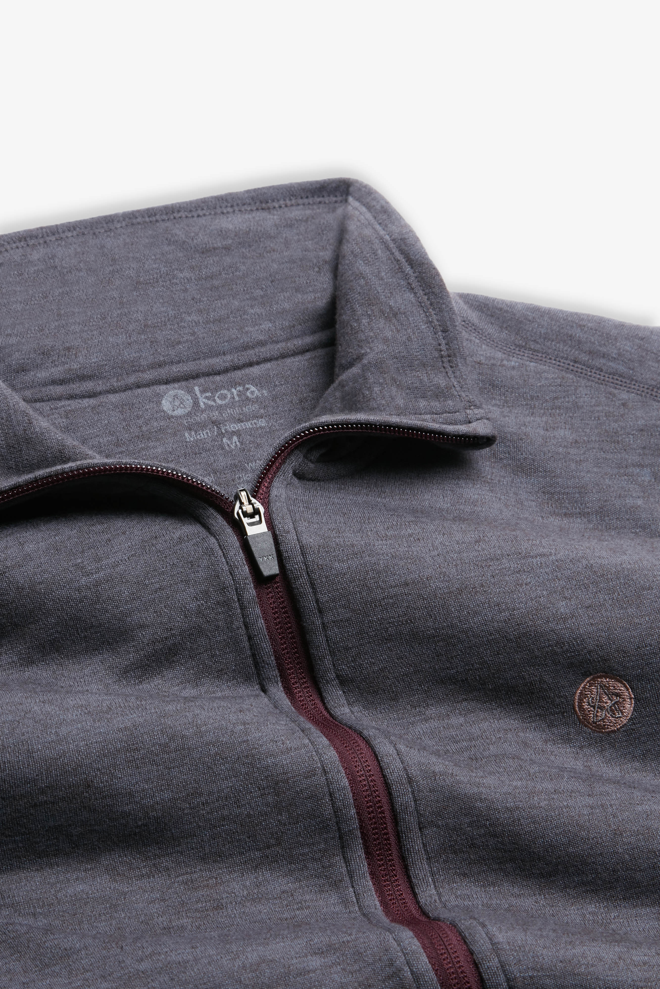 Men's Xenolith Yak Wool Sweater - Slate