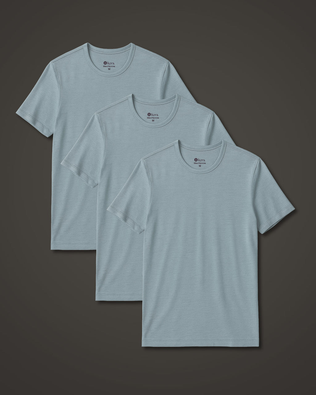 Men’s Halo Short Sleeve Crew 3 pack - Blue