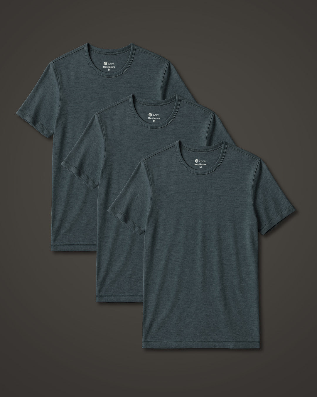Men’s Halo Short Sleeve Crew 3 pack - Riverstone