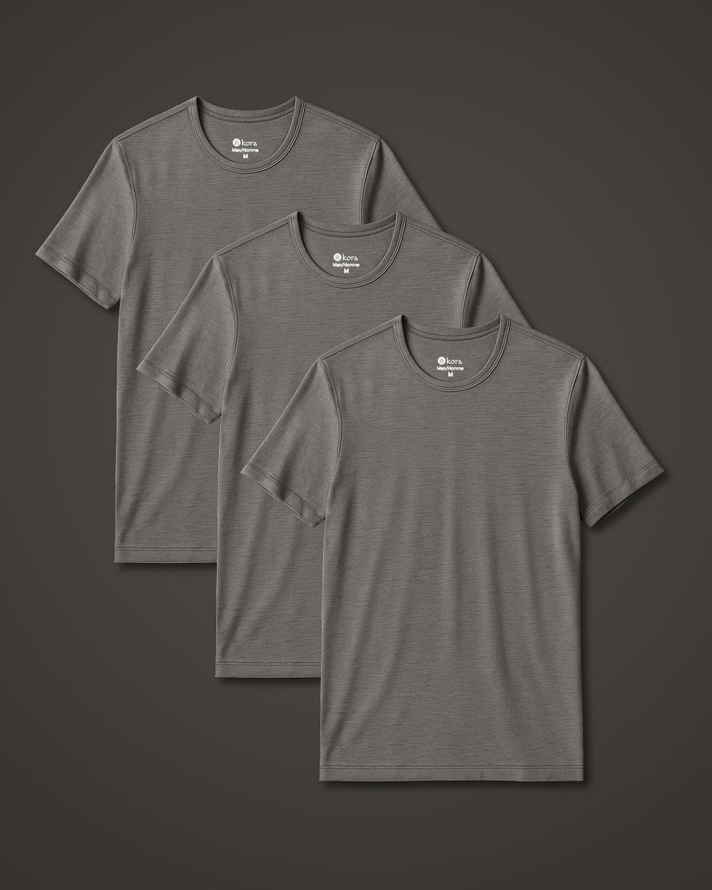 Men’s Halo Short Sleeve Crew 3 pack - Riverstone