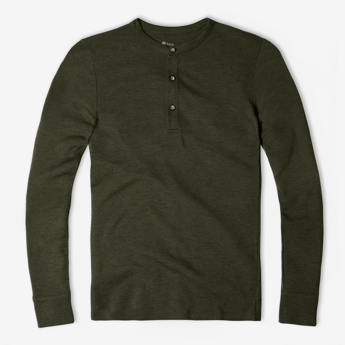 Men's Liberty Henley - Deep Forest Green