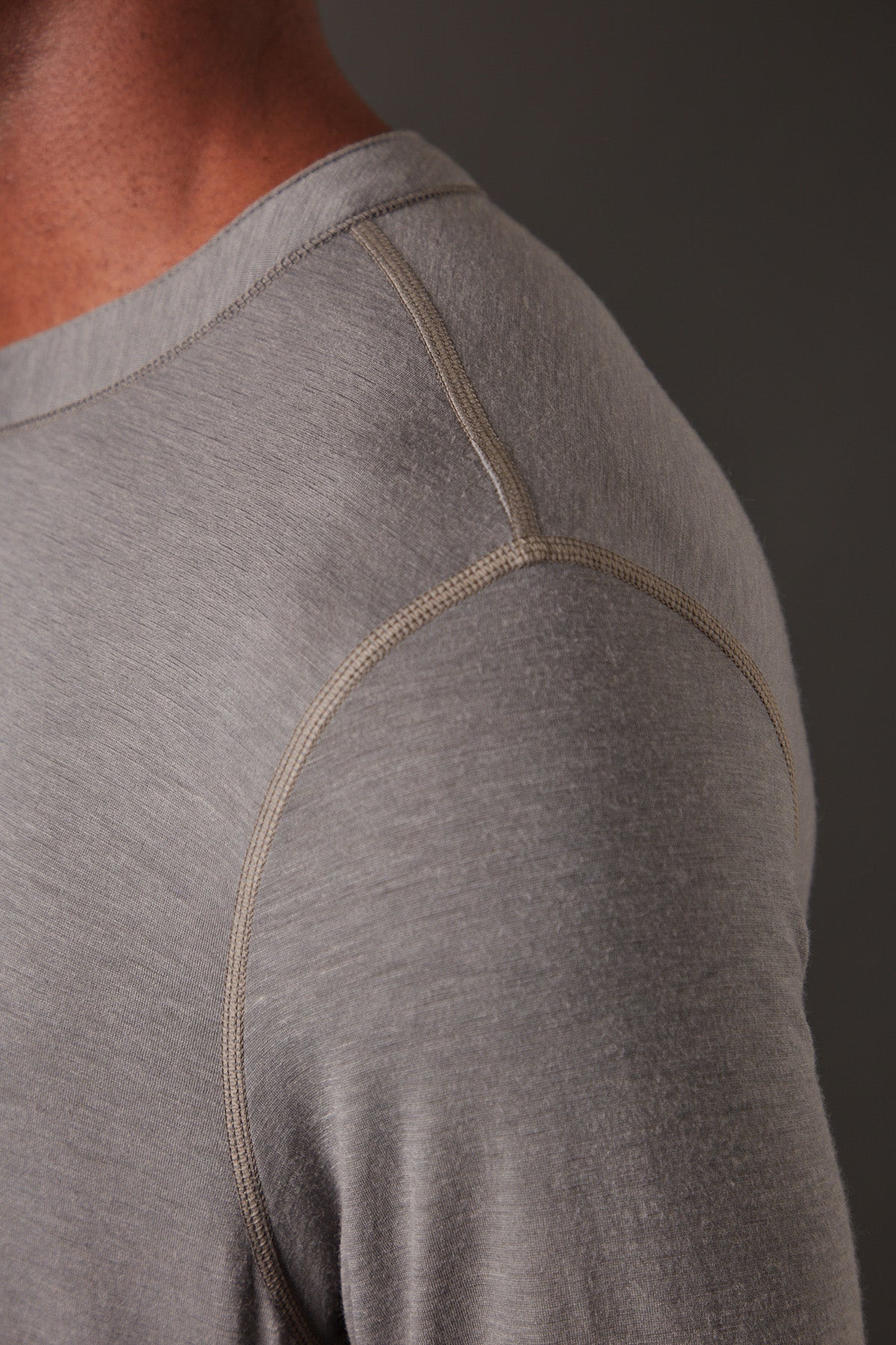 Men’s Halo Long Sleeve Henley - Riverstone