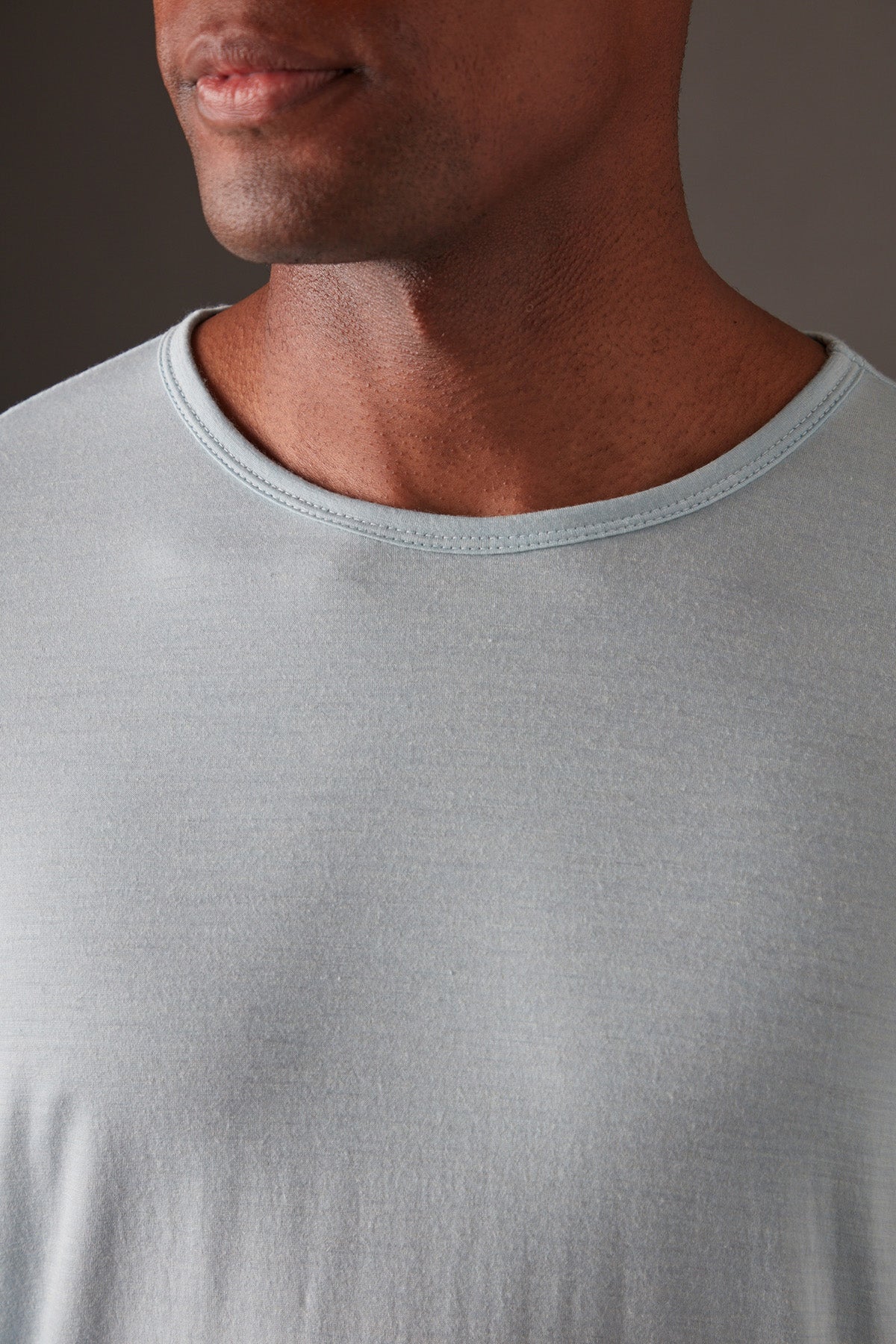 Men’s Halo Long Sleeve Crew - Glacier Blue