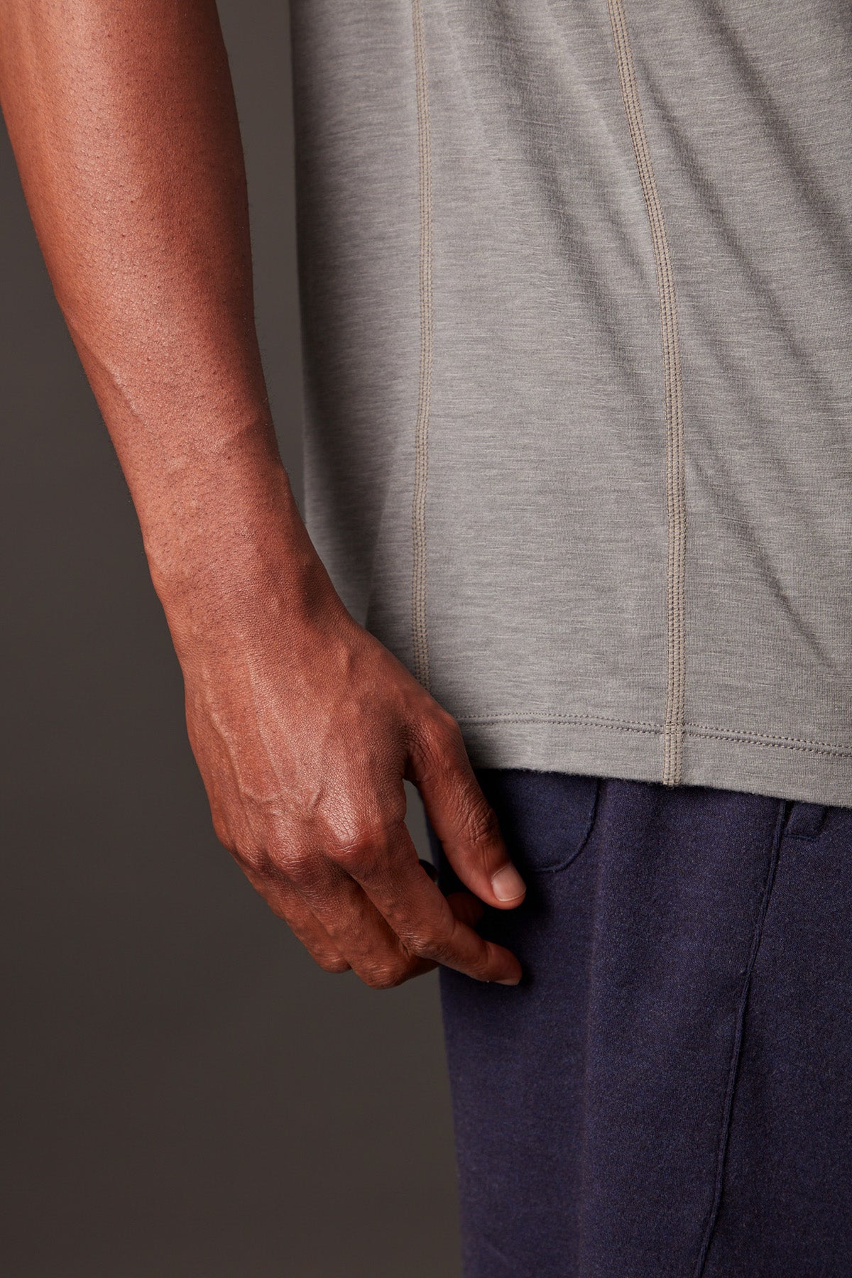 Men’s Halo Short Sleeve Henley - Riverstone