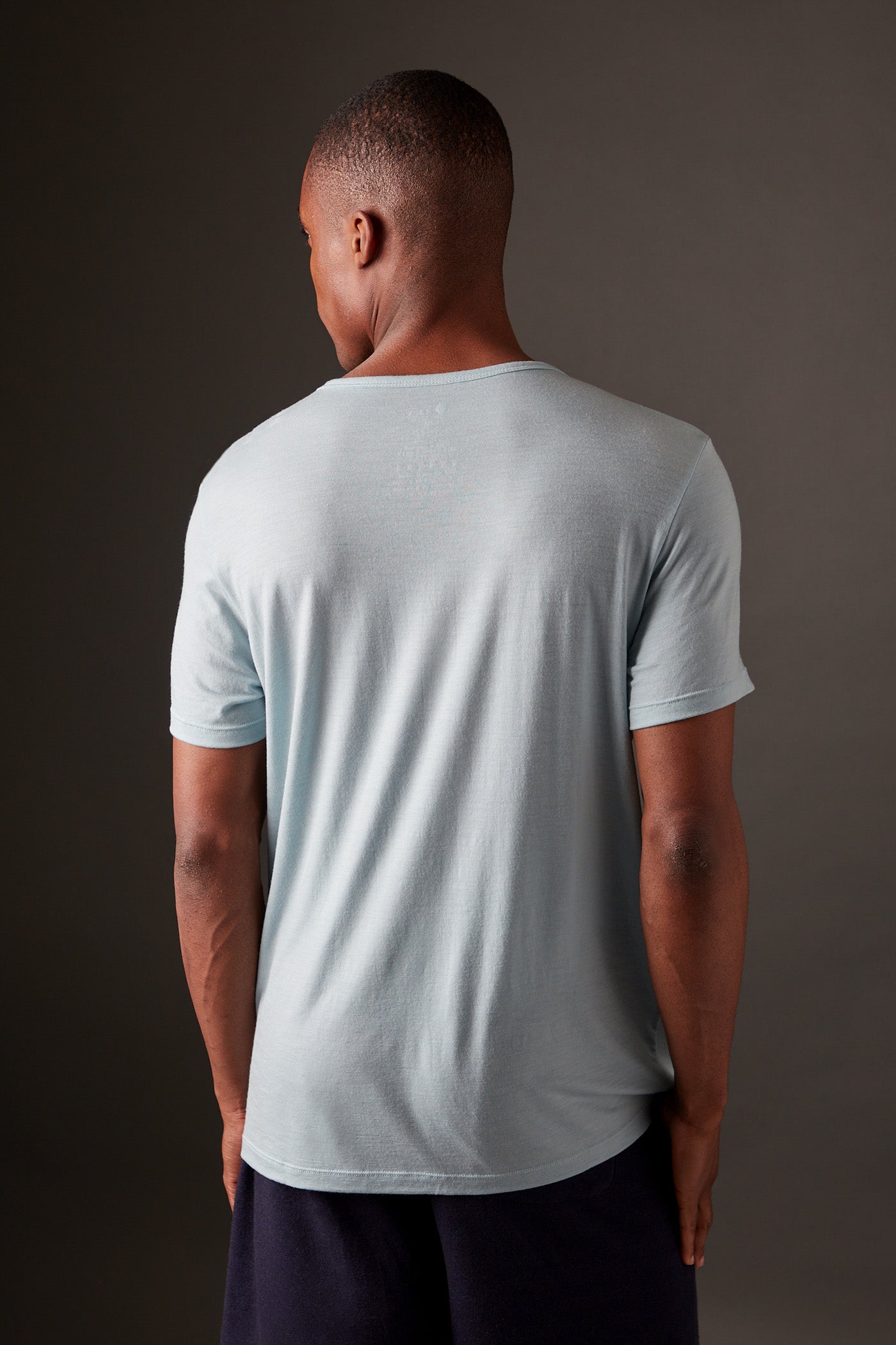 Men’s Halo Short Sleeve Crew - Glacier Blue