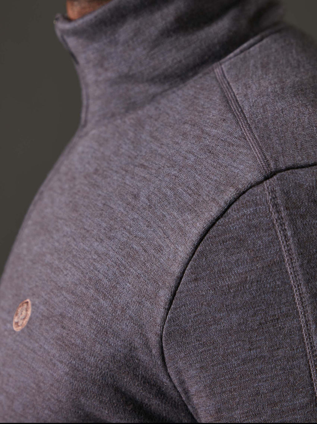 Men's Xenolith Yak Wool Sweater - Slate