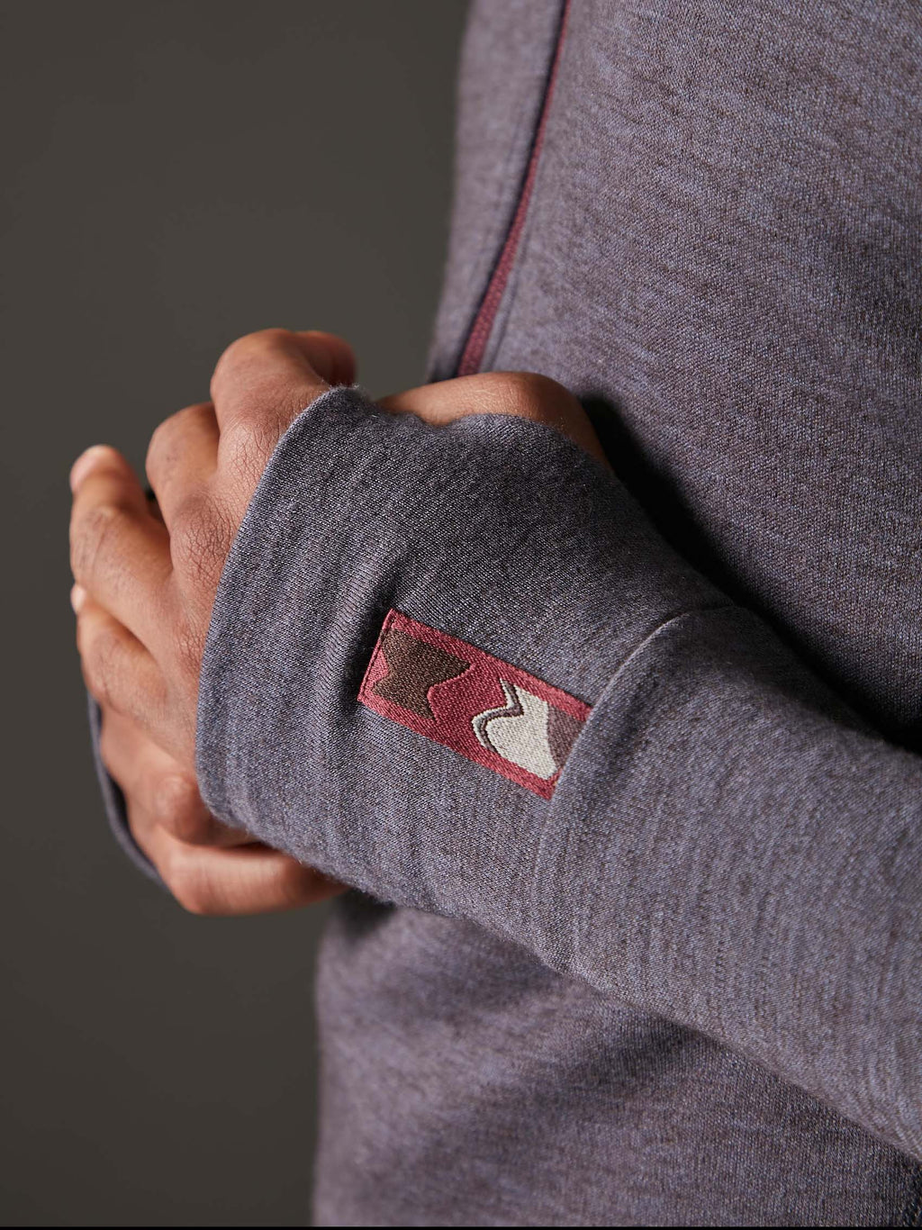 Men's Xenolith Yak Wool Sweater - Slate