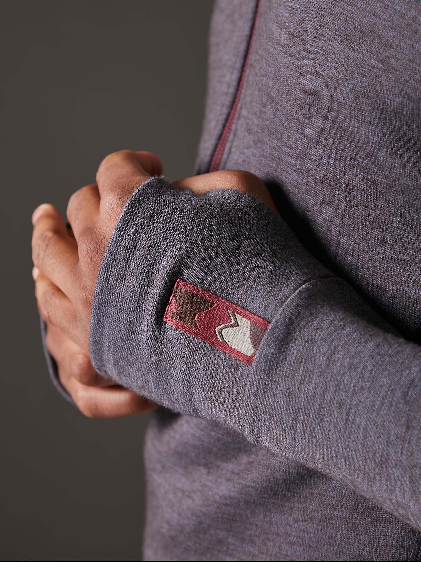 Men's Xenolith Yak Wool Sweater - Slate