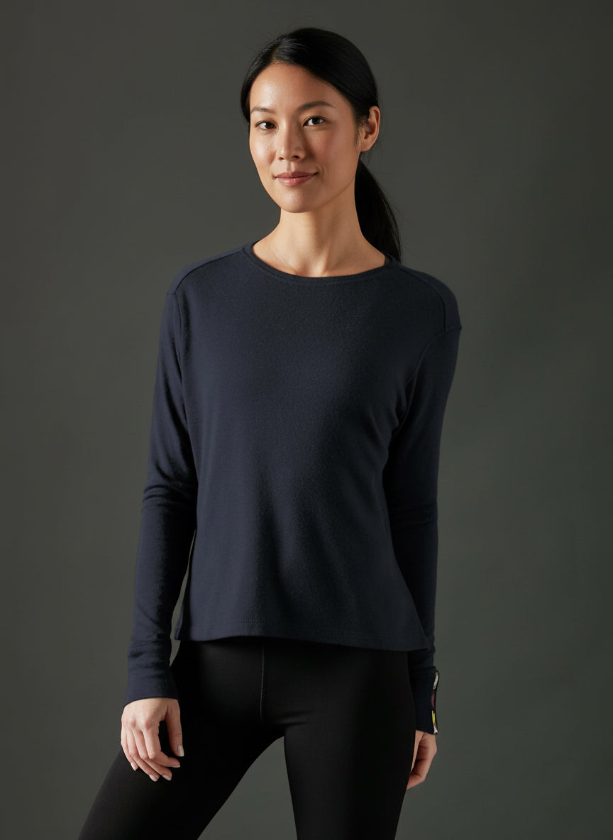 Women's Liberty Casual Crew - Midnight Navy