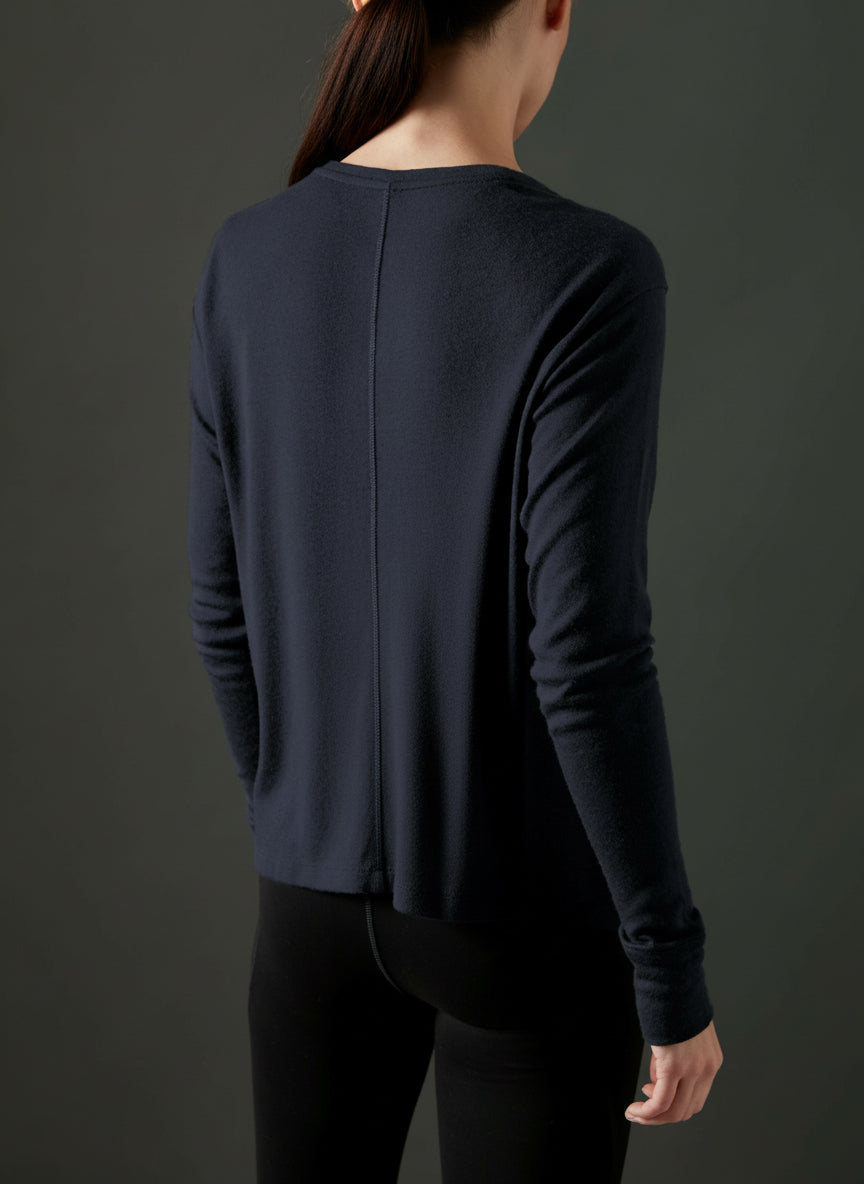 Women's Liberty Casual Crew - Midnight Navy