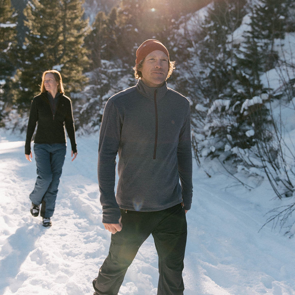 Men's Xenolith Yak Wool Sweater - Slate