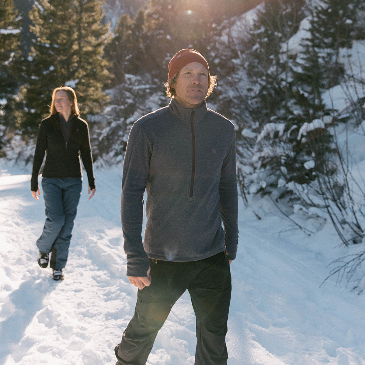 Men's Xenolith Yak Wool Sweater - Slate