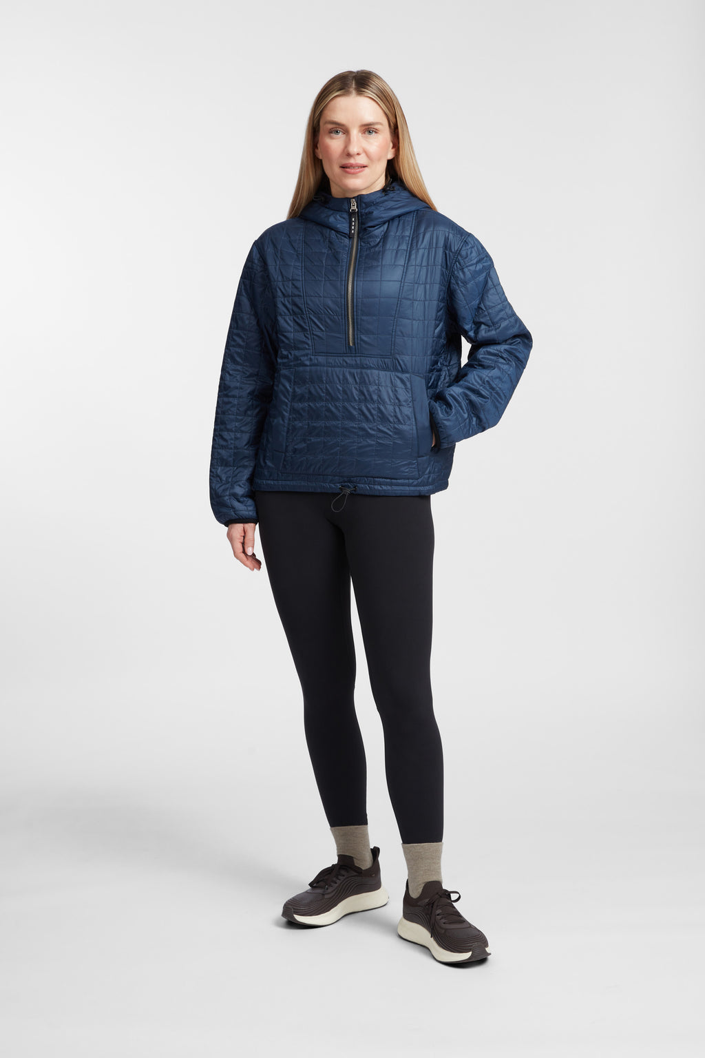 Women's Pull Over Haven Hooded Jacket - Midnight Blue