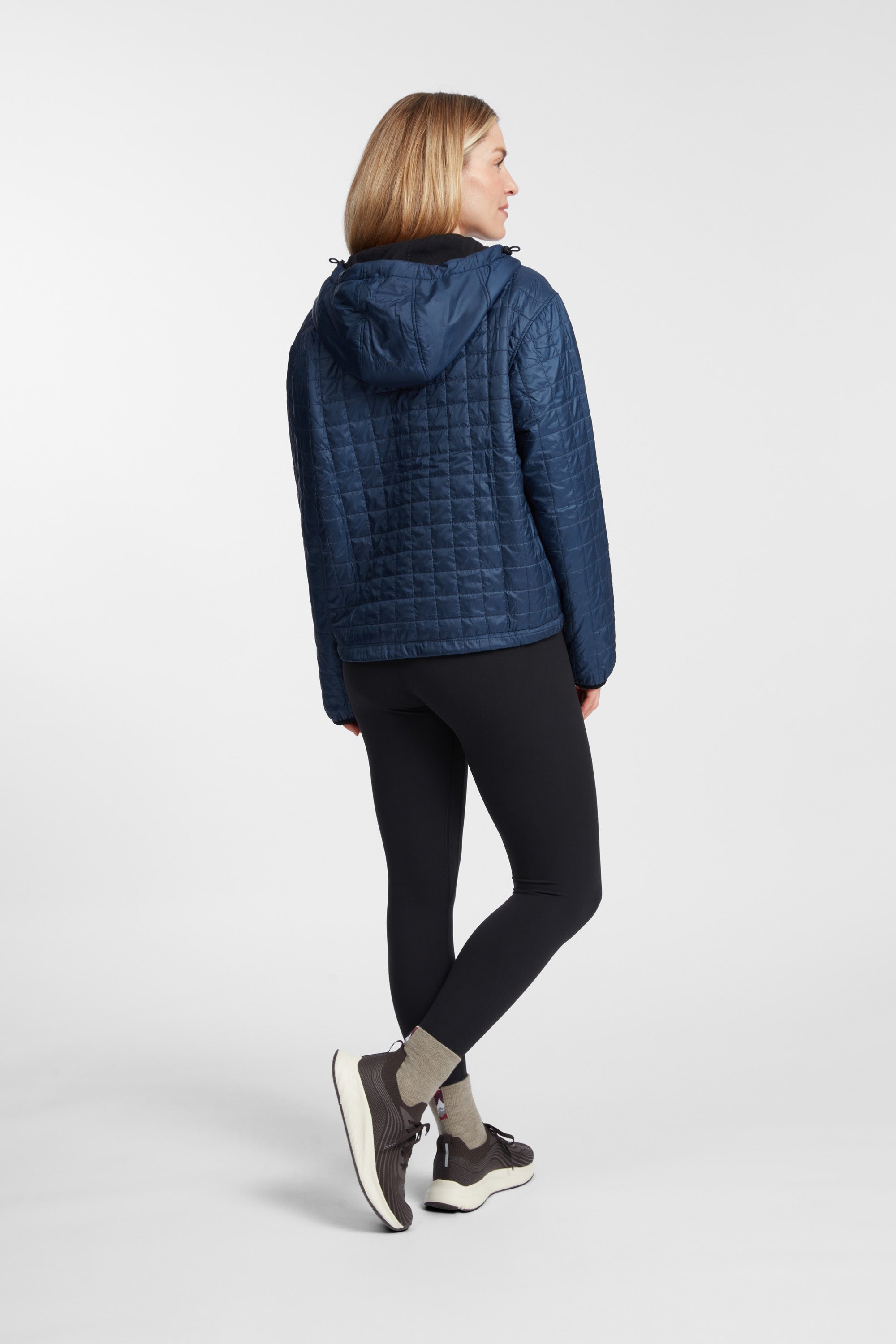 Women's Pull Over Haven Hooded Jacket - Midnight Blue