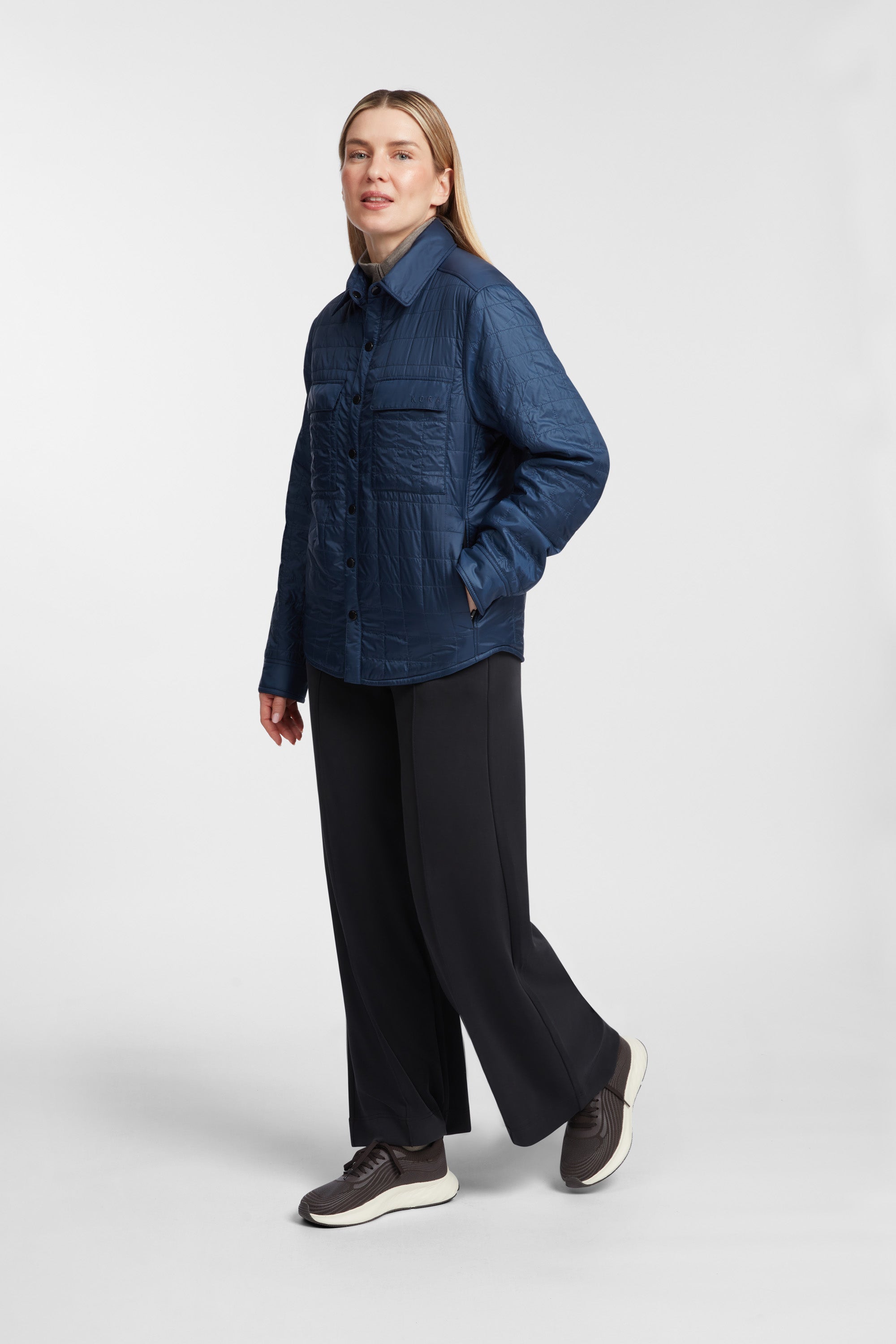 Women's Haven Shirt Jacket - Midnight Blue
