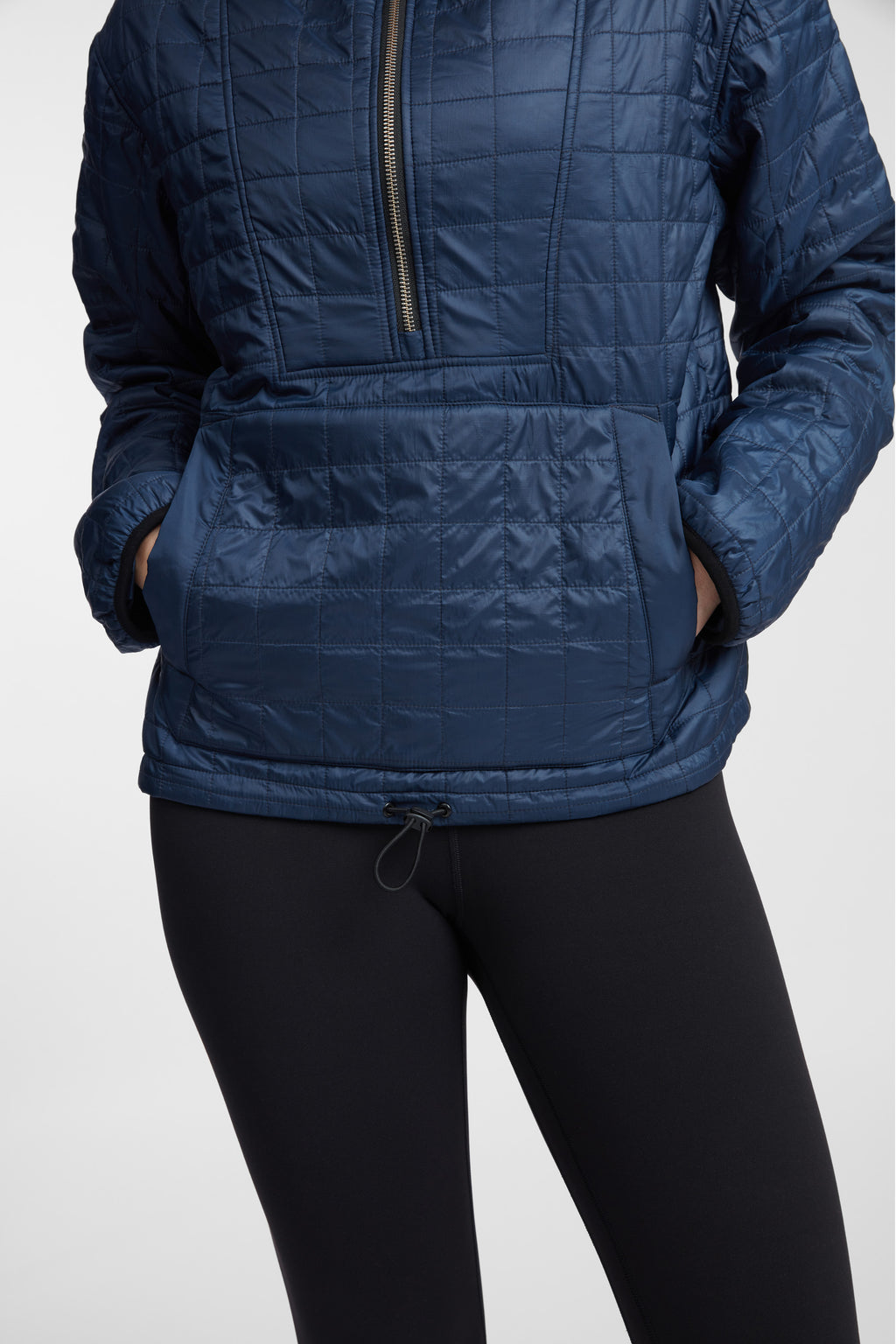 Women's Pull Over Haven Hooded Jacket - Midnight Blue