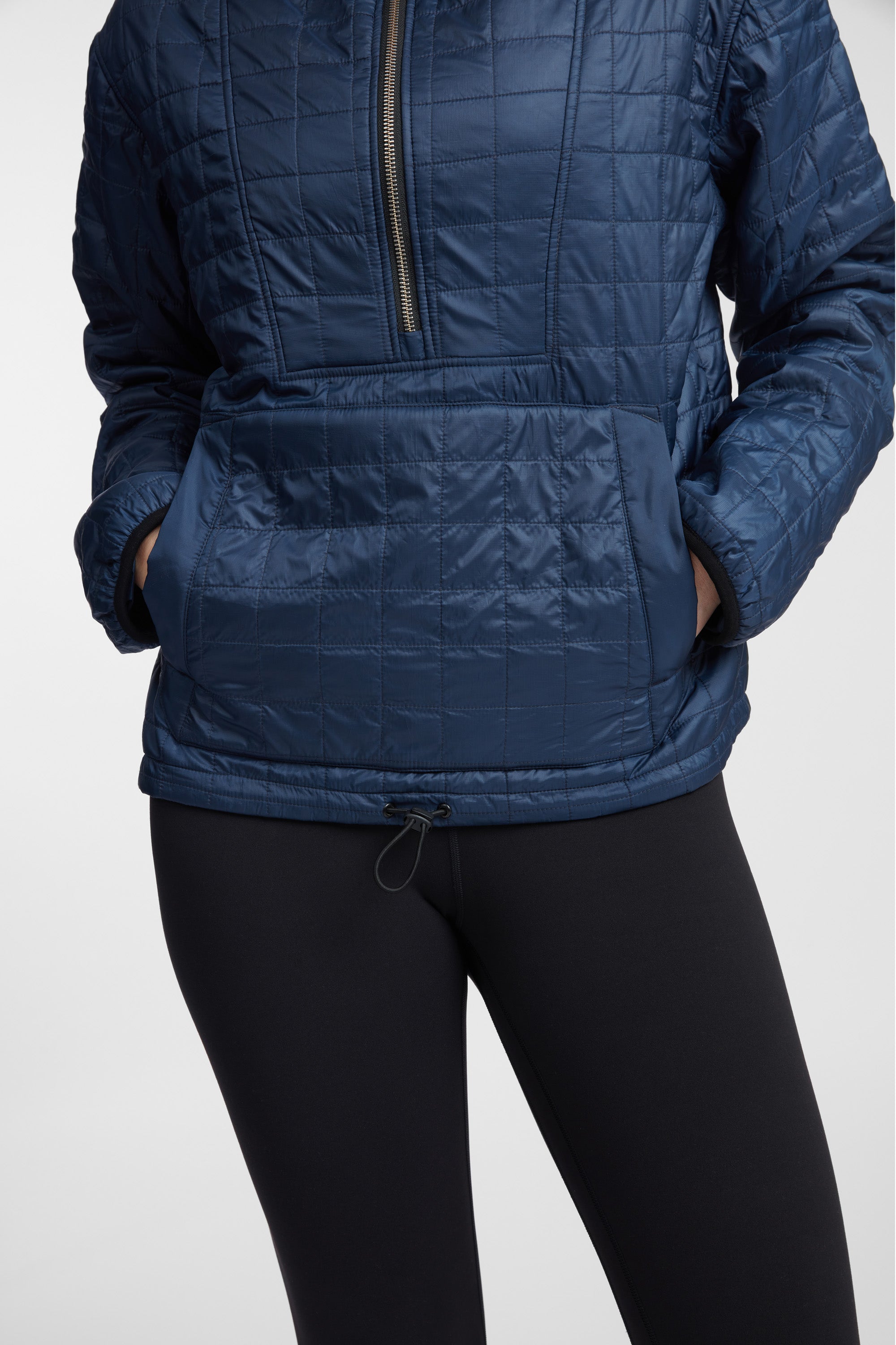 Women's Pull Over Haven Hooded Jacket - Midnight Blue