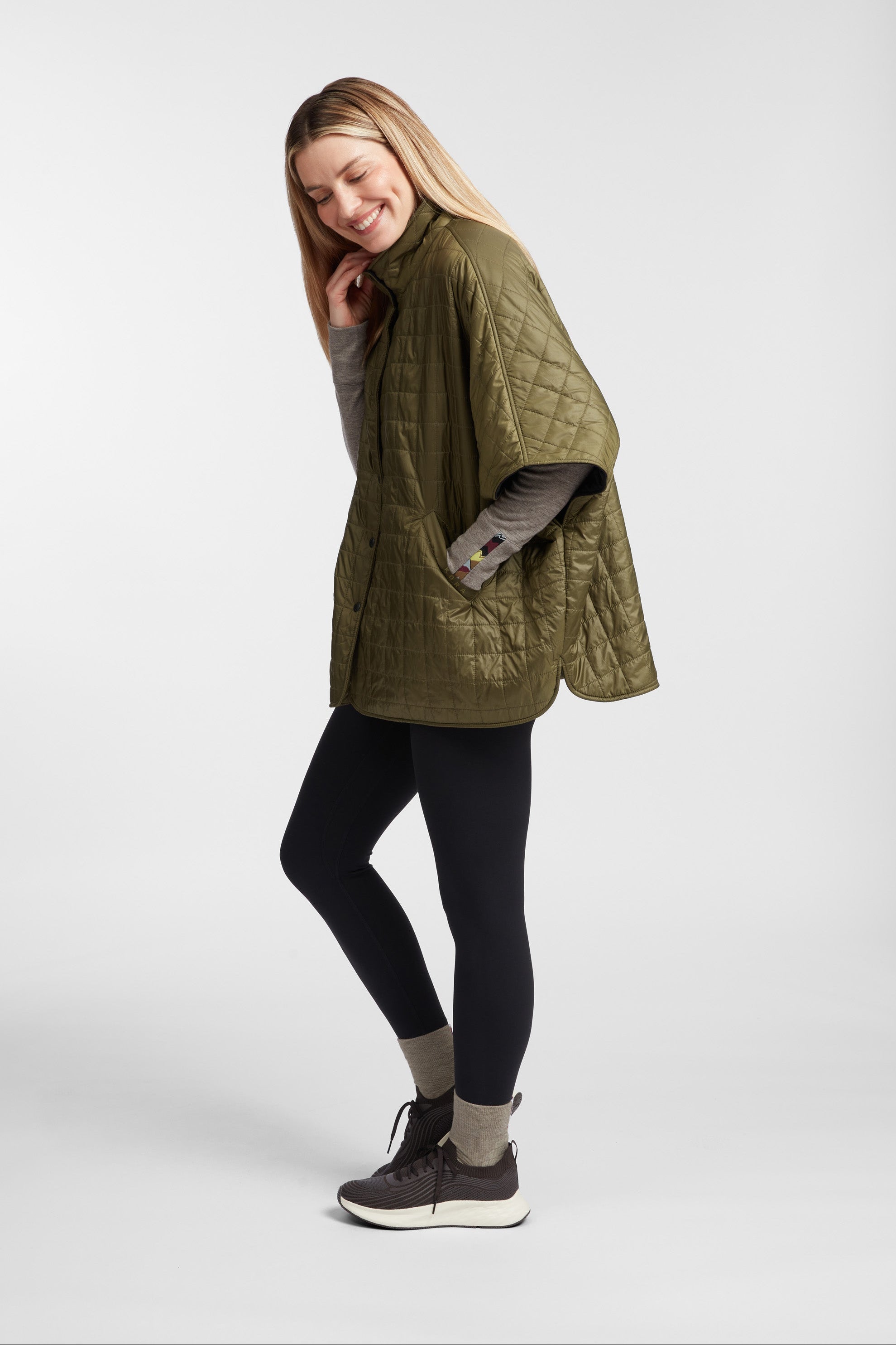 Women's Haven Cape - Field Green