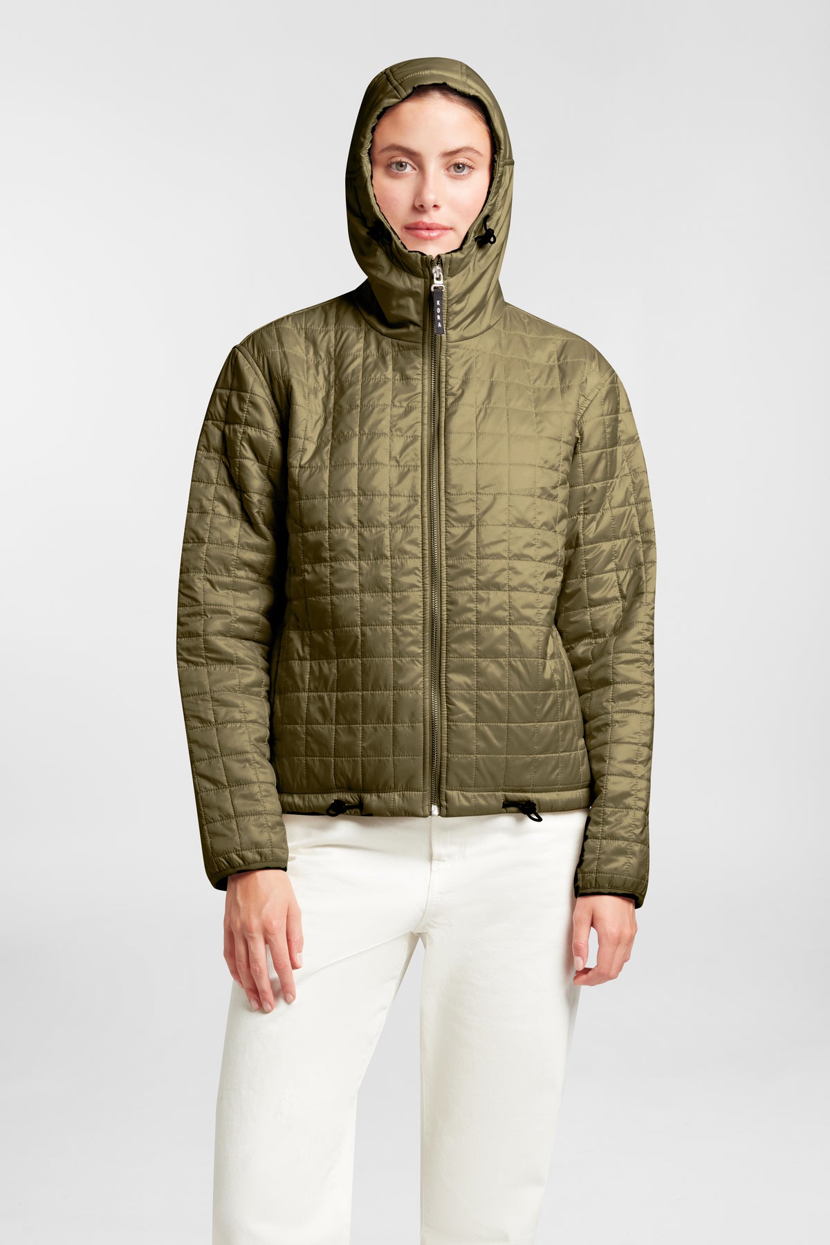 Women's Haven Full-Zip Hooded Jacket - Field Green