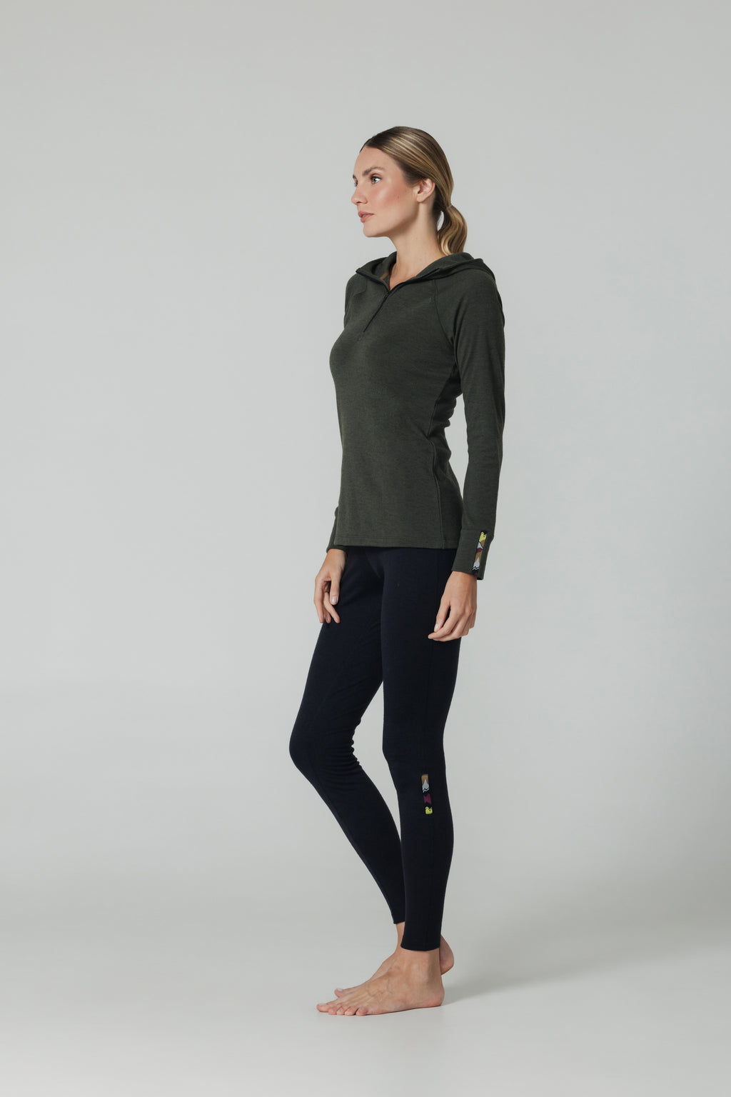 Women's Liberty Zip Hoodie - Deep Forest Green