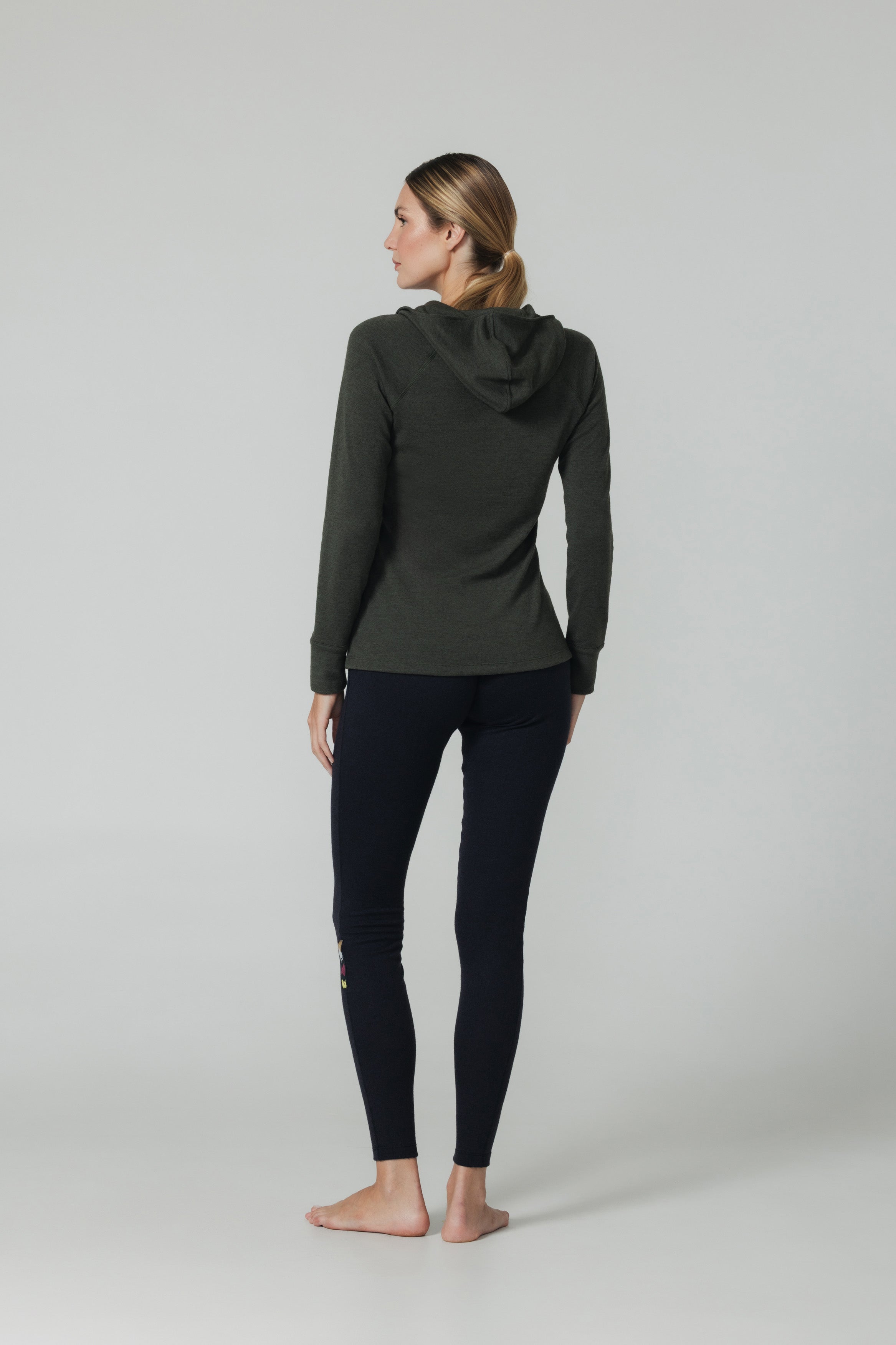 Women's Liberty Zip Hoodie - Deep Forest Green