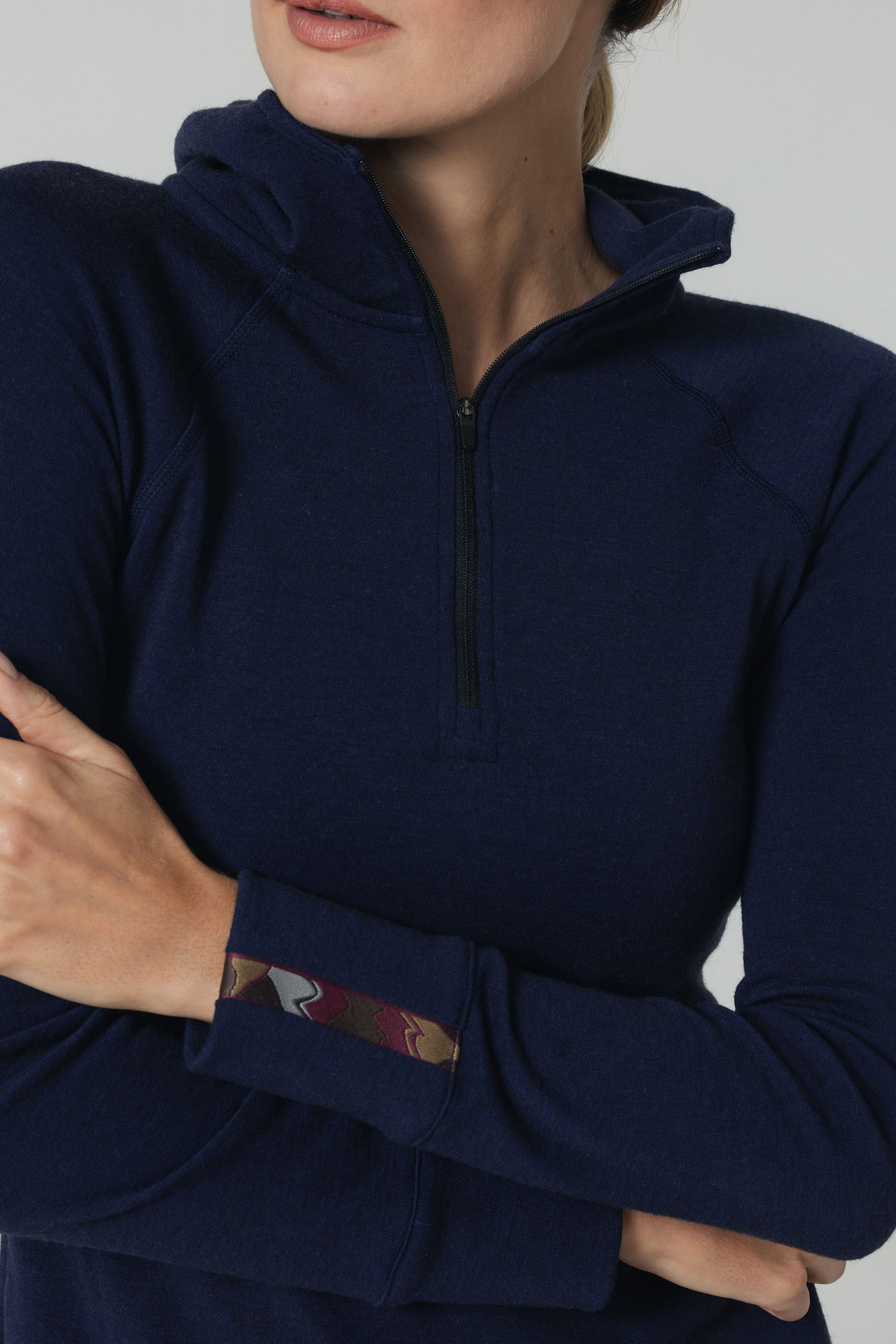 Women's Liberty Zip Hoodie - Midnight Navy
