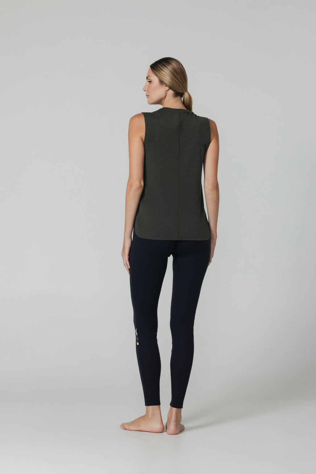 Women's Liberty Tank - Deep Forest Green