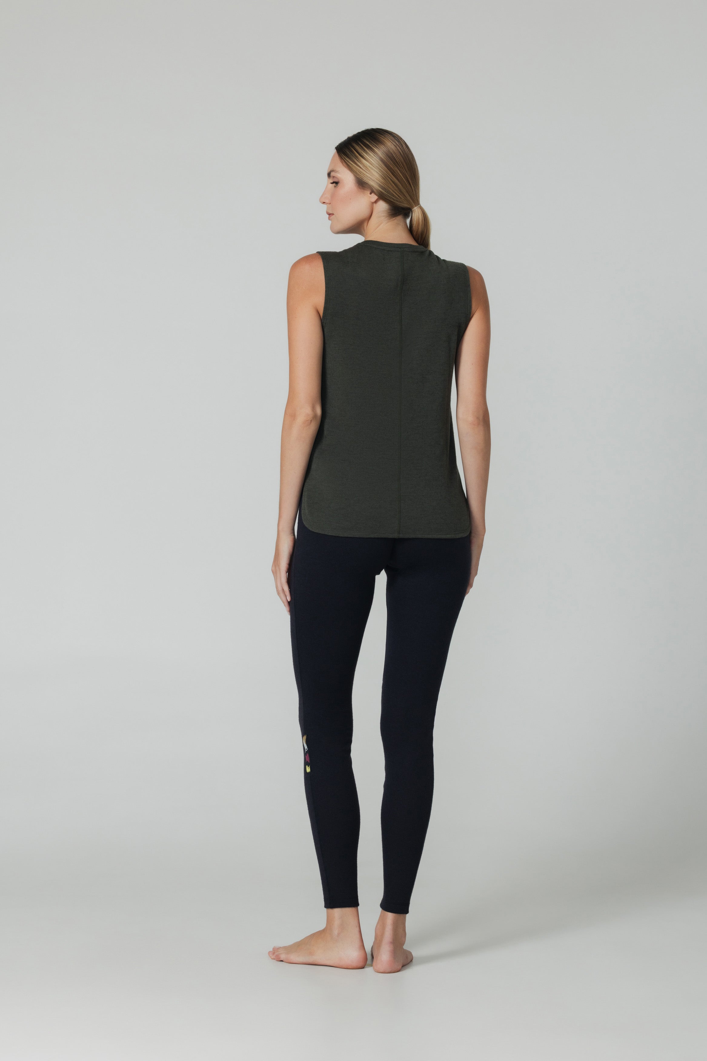 Women's Liberty Tank - Deep Forest Green