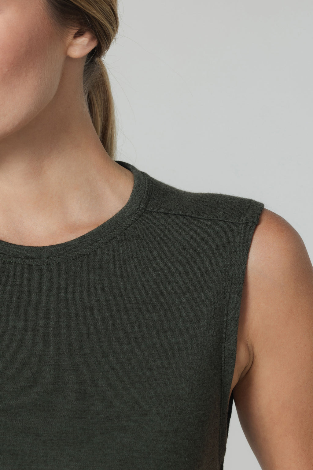 Women's Liberty Tank - Deep Forest Green