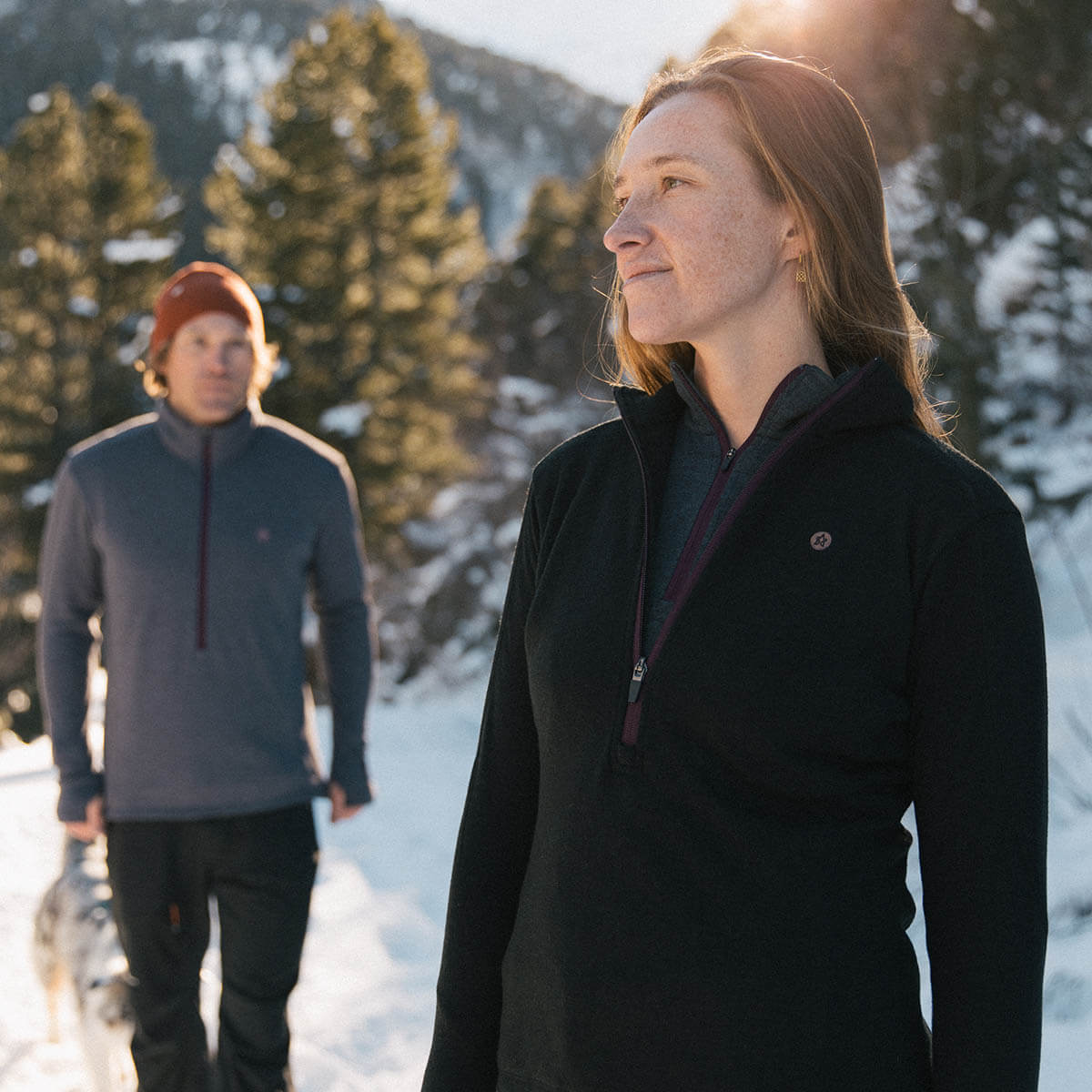 Women's Xenolith Yak Wool Sweater - Black